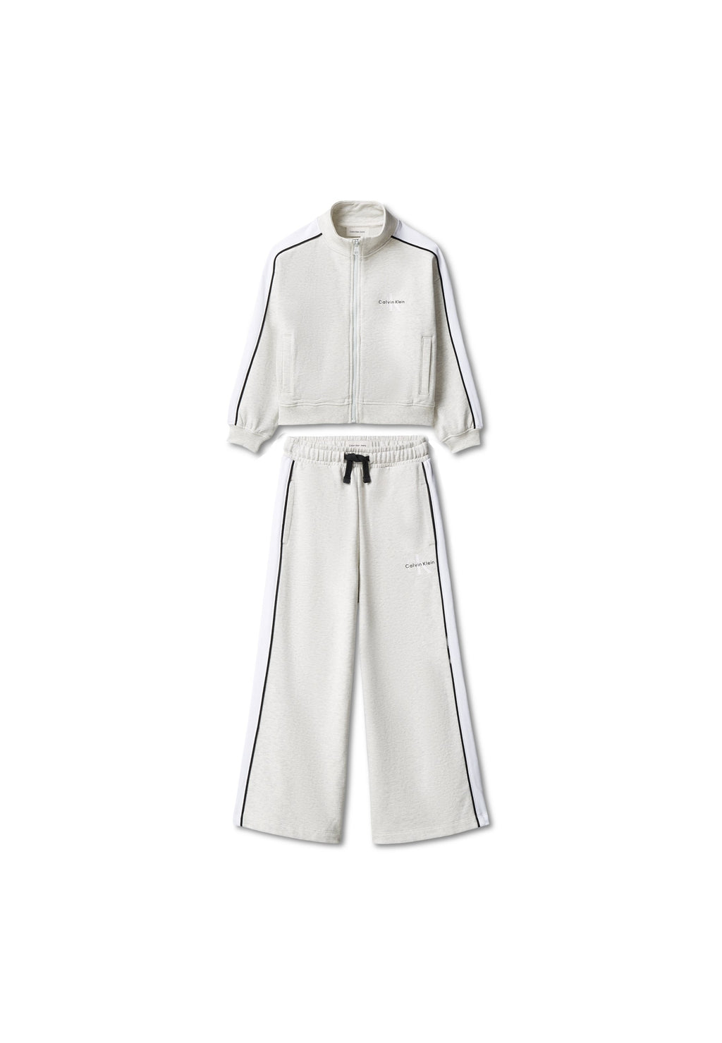 MINI ME TRACKSET UNISEX SET  - Tracksuit - snow heather