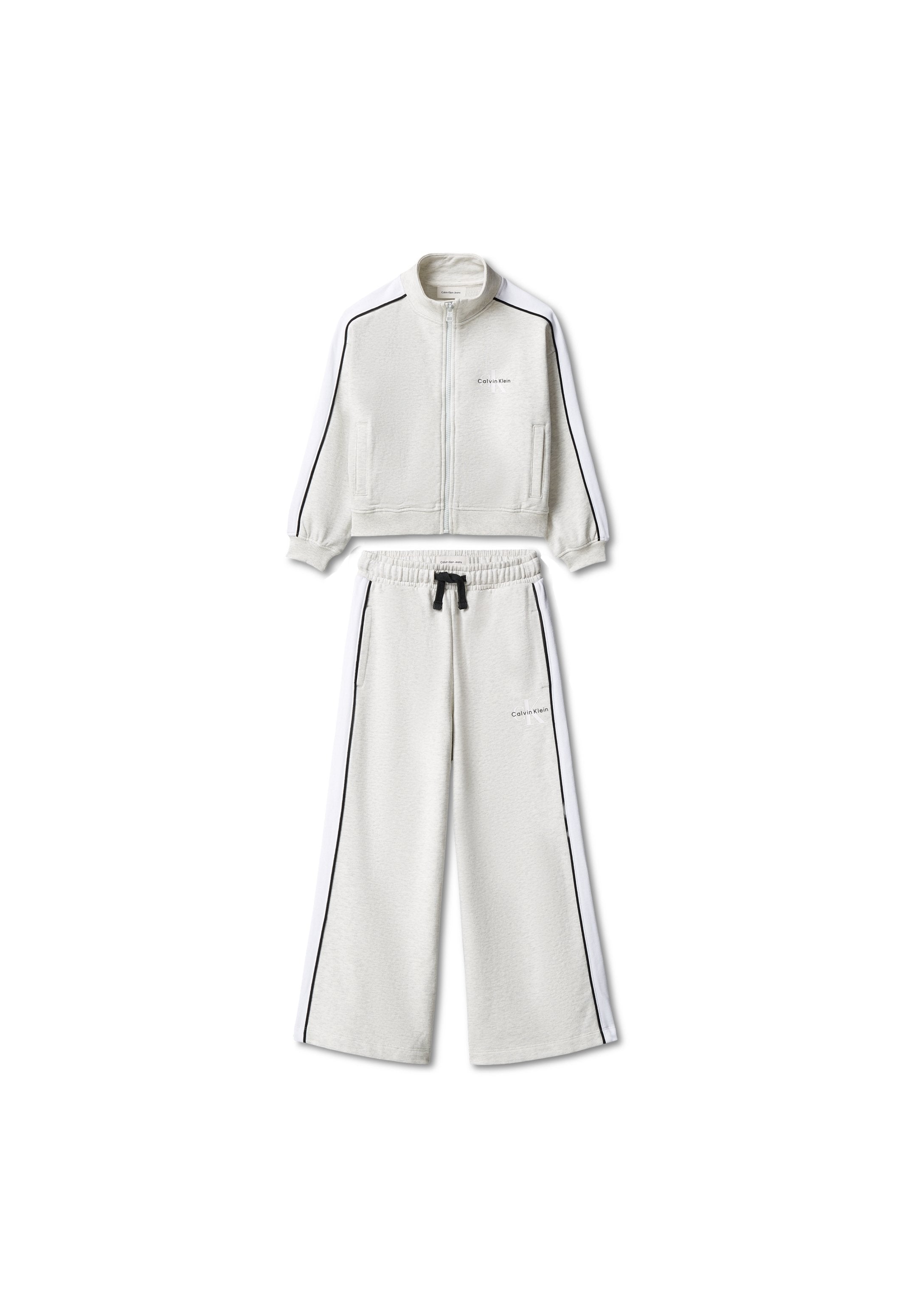 MINI ME TRACKSET UNISEX SET  - Tracksuit - snow heather