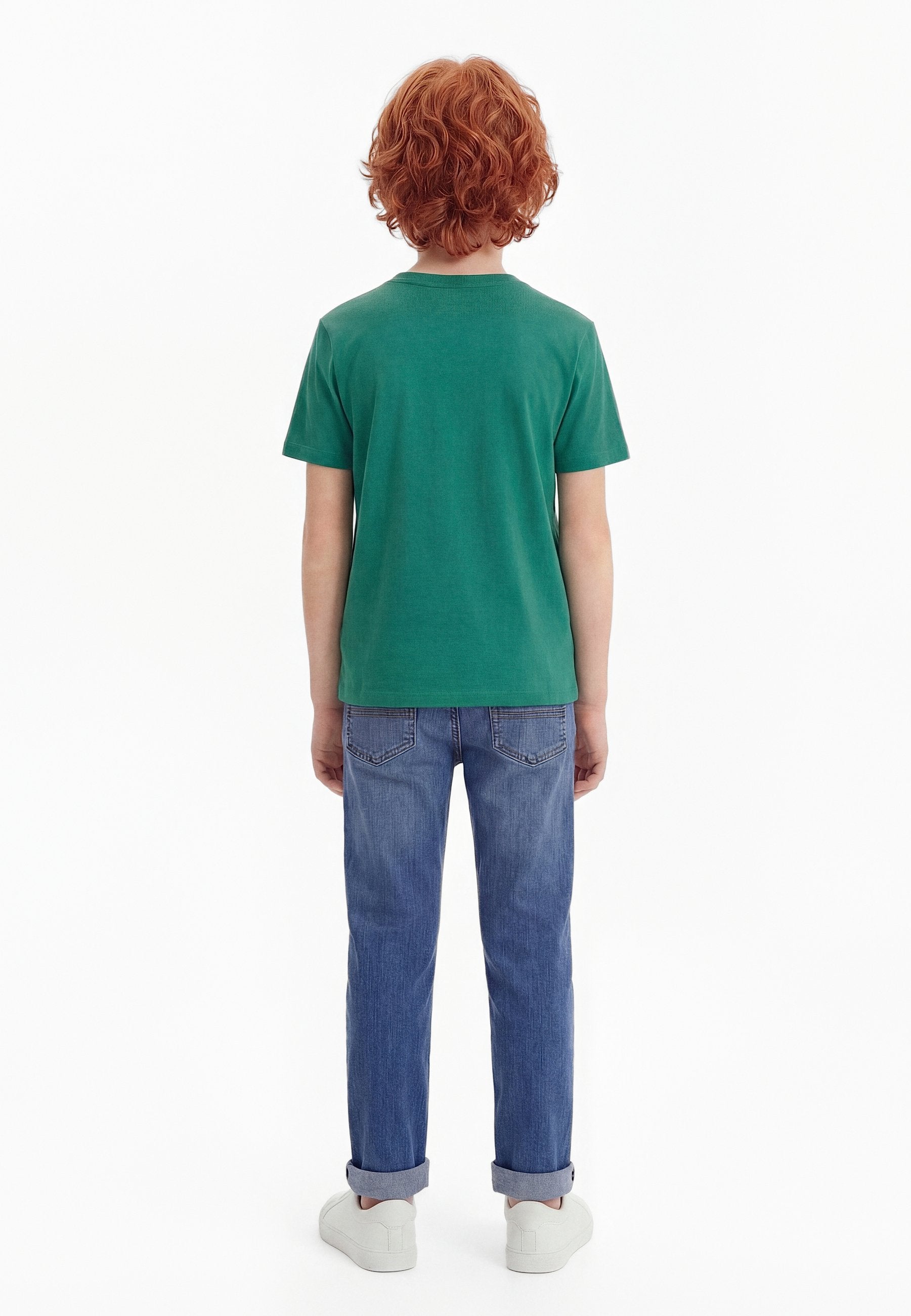 LOGO ARCH TEE BOYS - Print T-shirt - irish clover