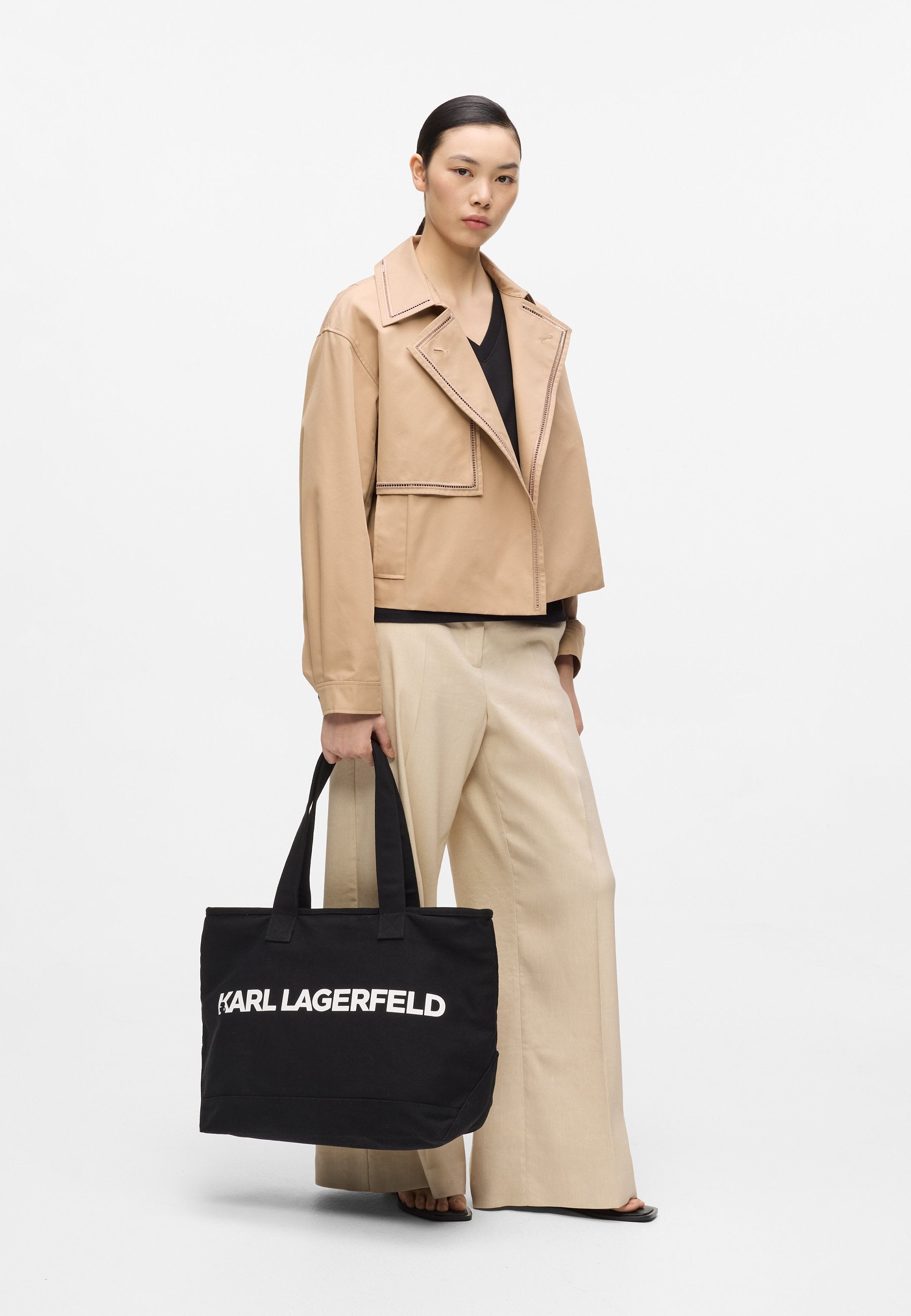 ESSENTIAL LOGO - Tote bag - black
