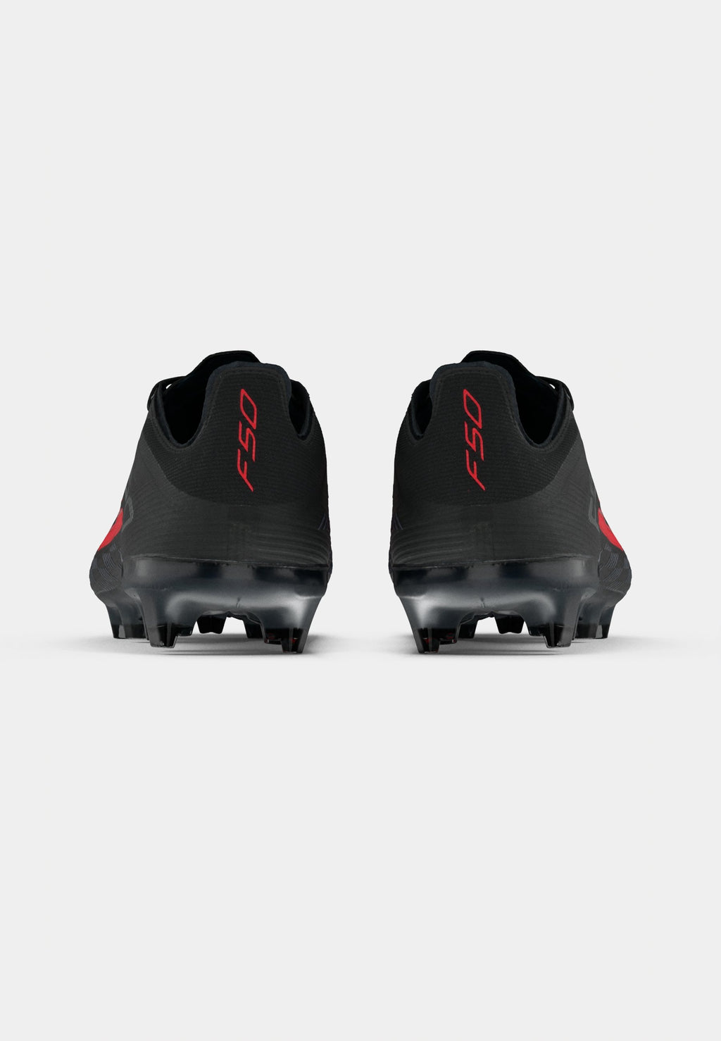 F50 PRO SERT ZEMİN FUTBOL KRAMPONLARI UNISEX - Sert zemin futbol kramponları - core siyah/aydınlık kırmızı