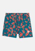 JPSTMAUI VIBES NOVELTY SWIM - Swimming shorts - colonial blue