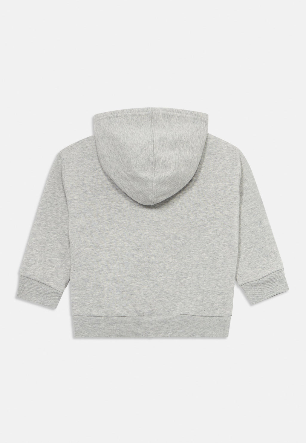 BABYGAP RELAXED LOGO V-DAY ZIP HOODIE - Hoodie - light heather grey