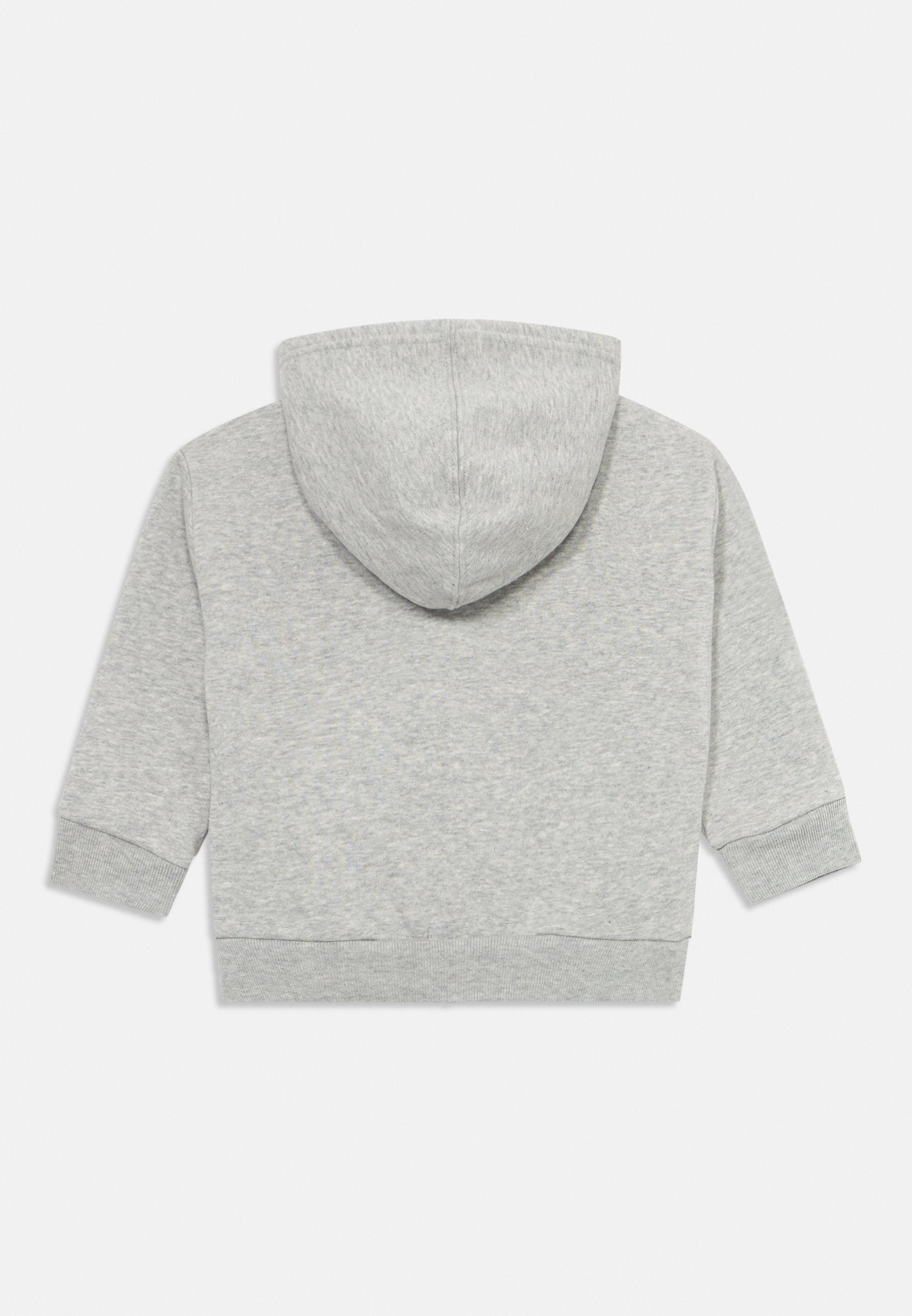 BABYGAP RELAXED LOGO V-DAY ZIP HOODIE - Hoodie - light heather grey
