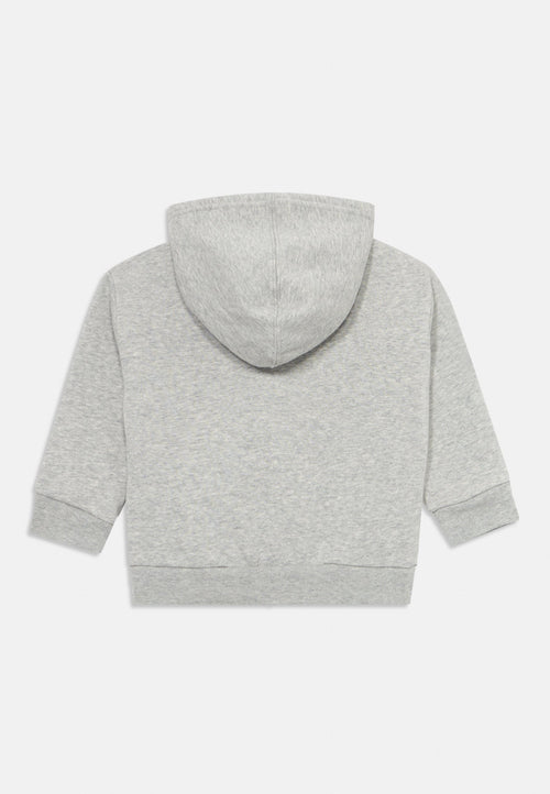 BABYGAP RELAXED LOGO V-DAY ZIP HOODIE - Hoodie - light heather grey