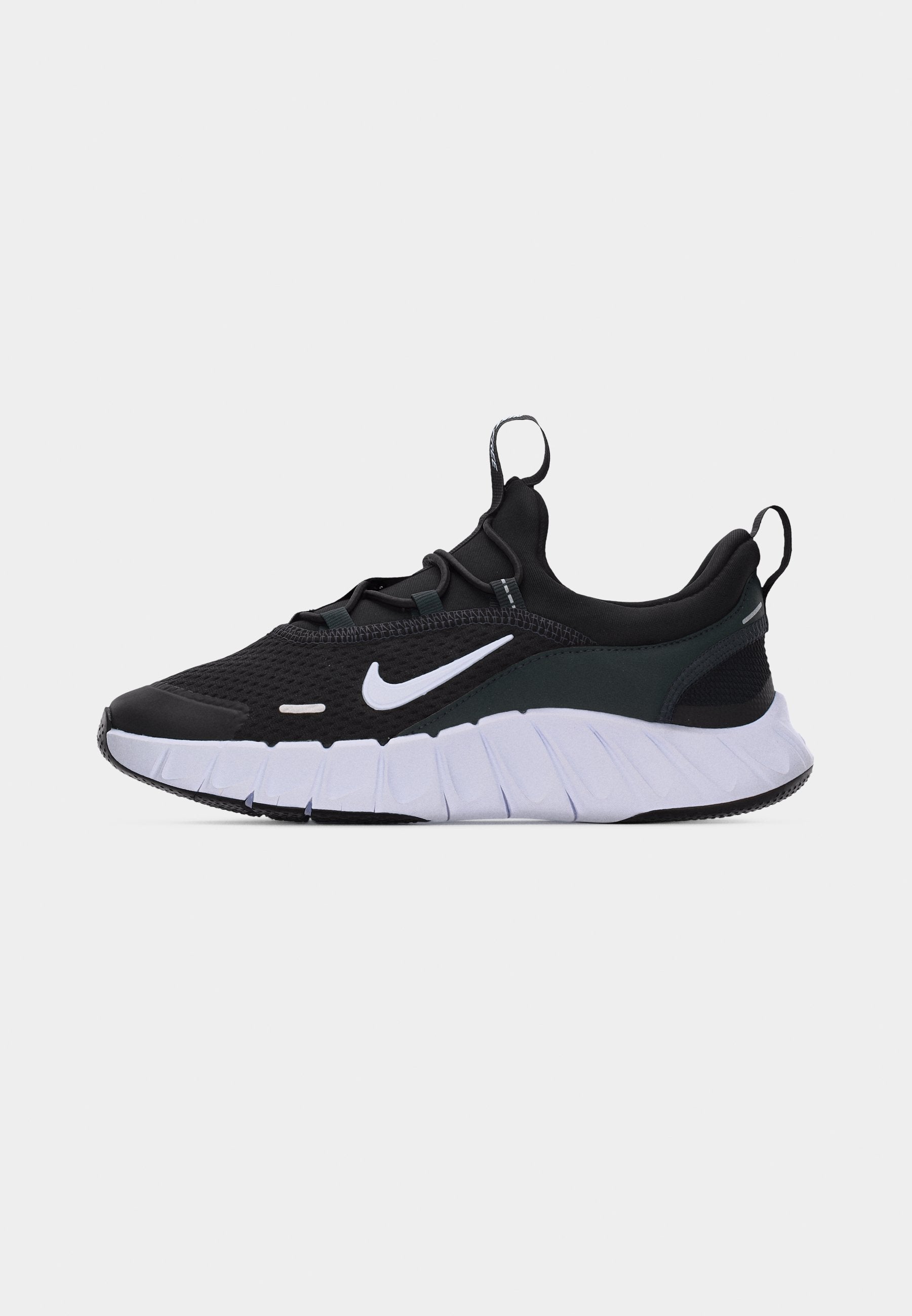 FREE RIDE UNISEX - Road running shoes - black/white/anthracite
