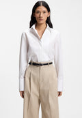 BLUETTA_FS_C - Button-down blouse - white