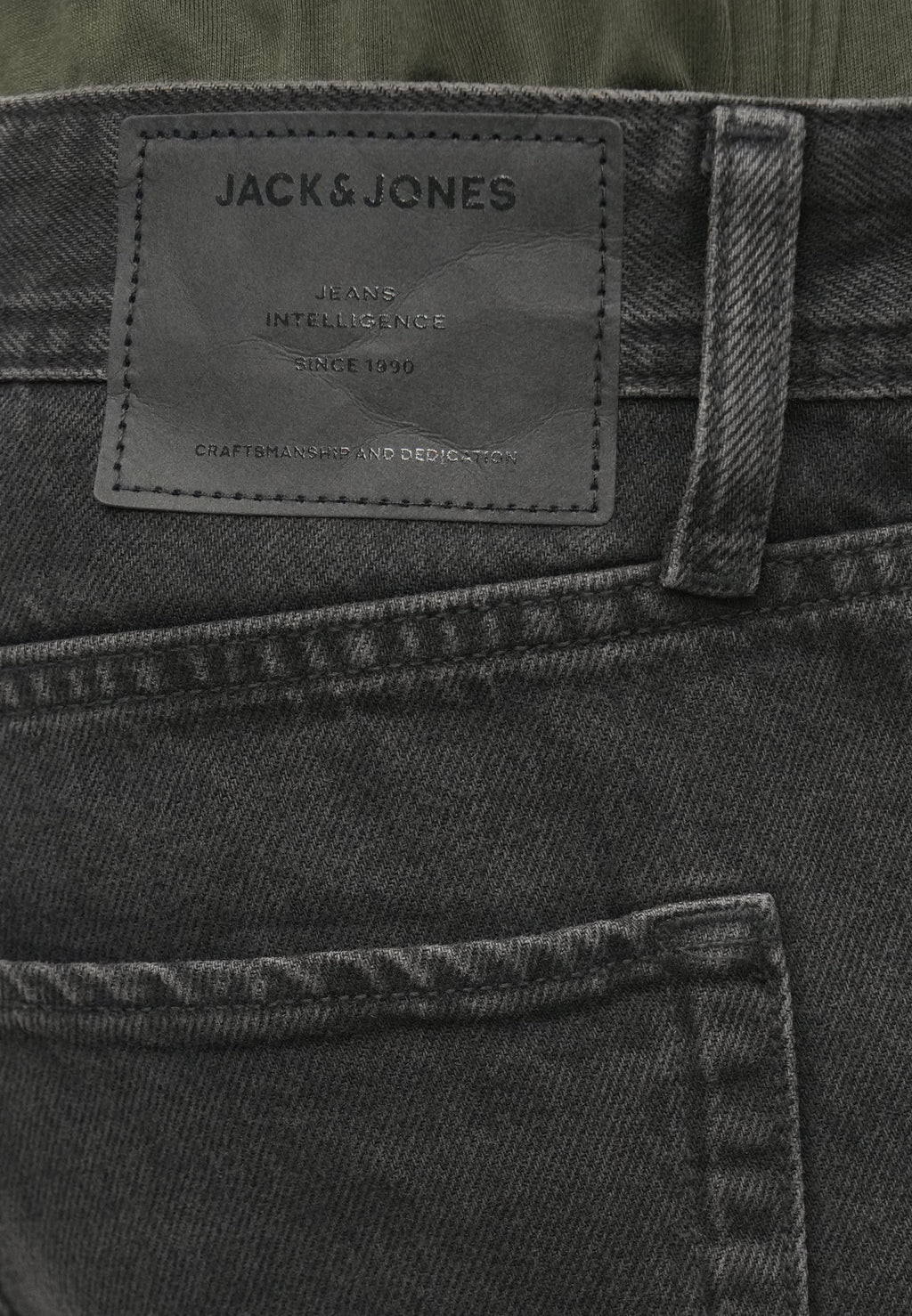 JJICHRIS JJORIGINAL - Straight leg jeans - Black