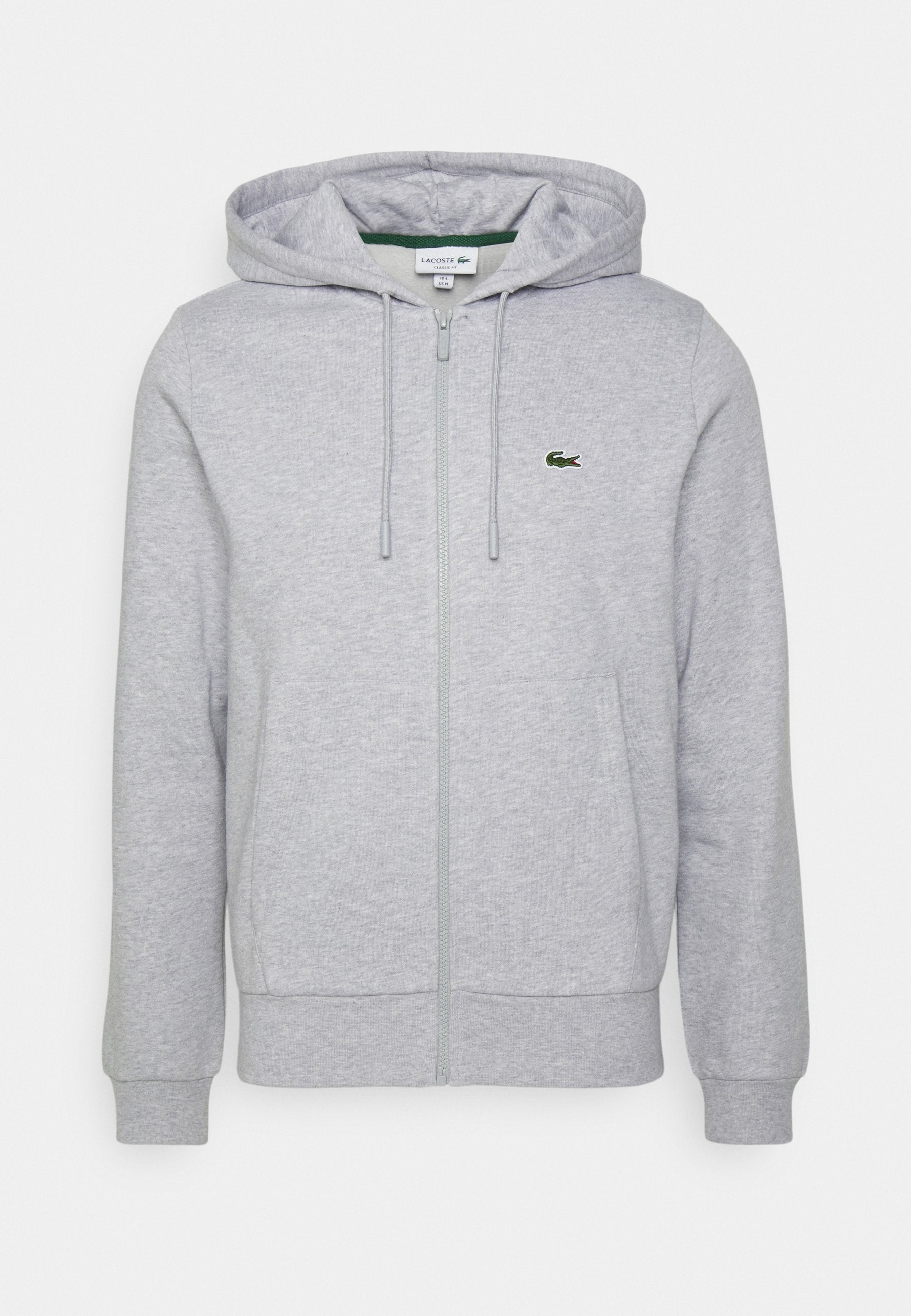 Zip-up sweatshirt - argent chine