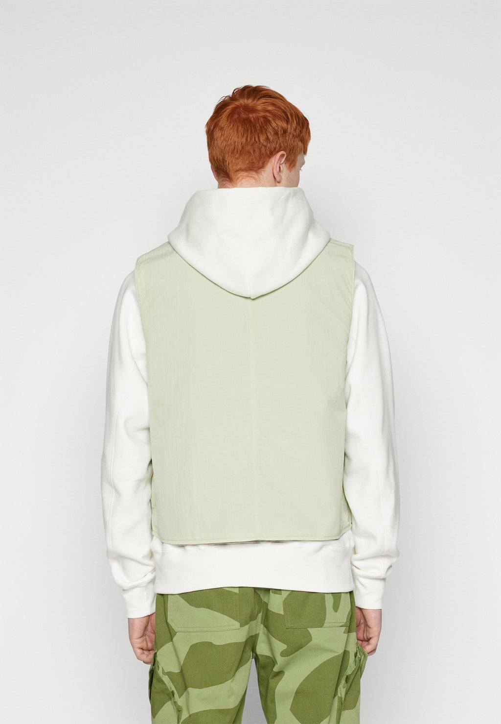 Gilet - aura olive/gris fumé/aura olive