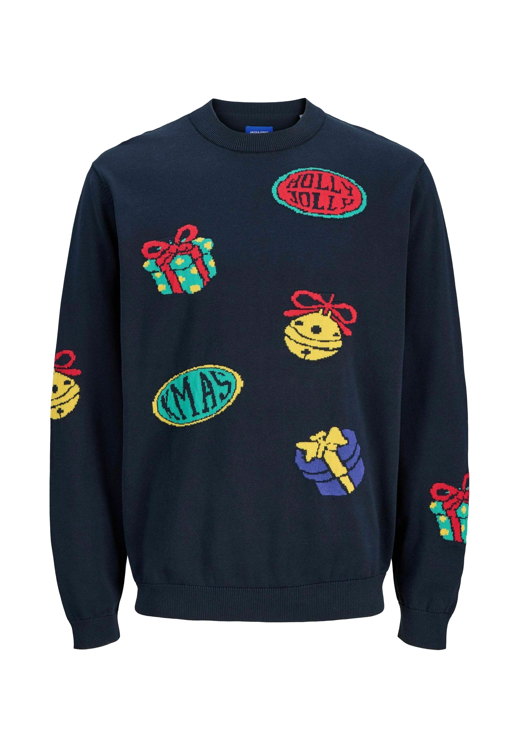 Knitted X-mas Knitted - Jumper - sky captain