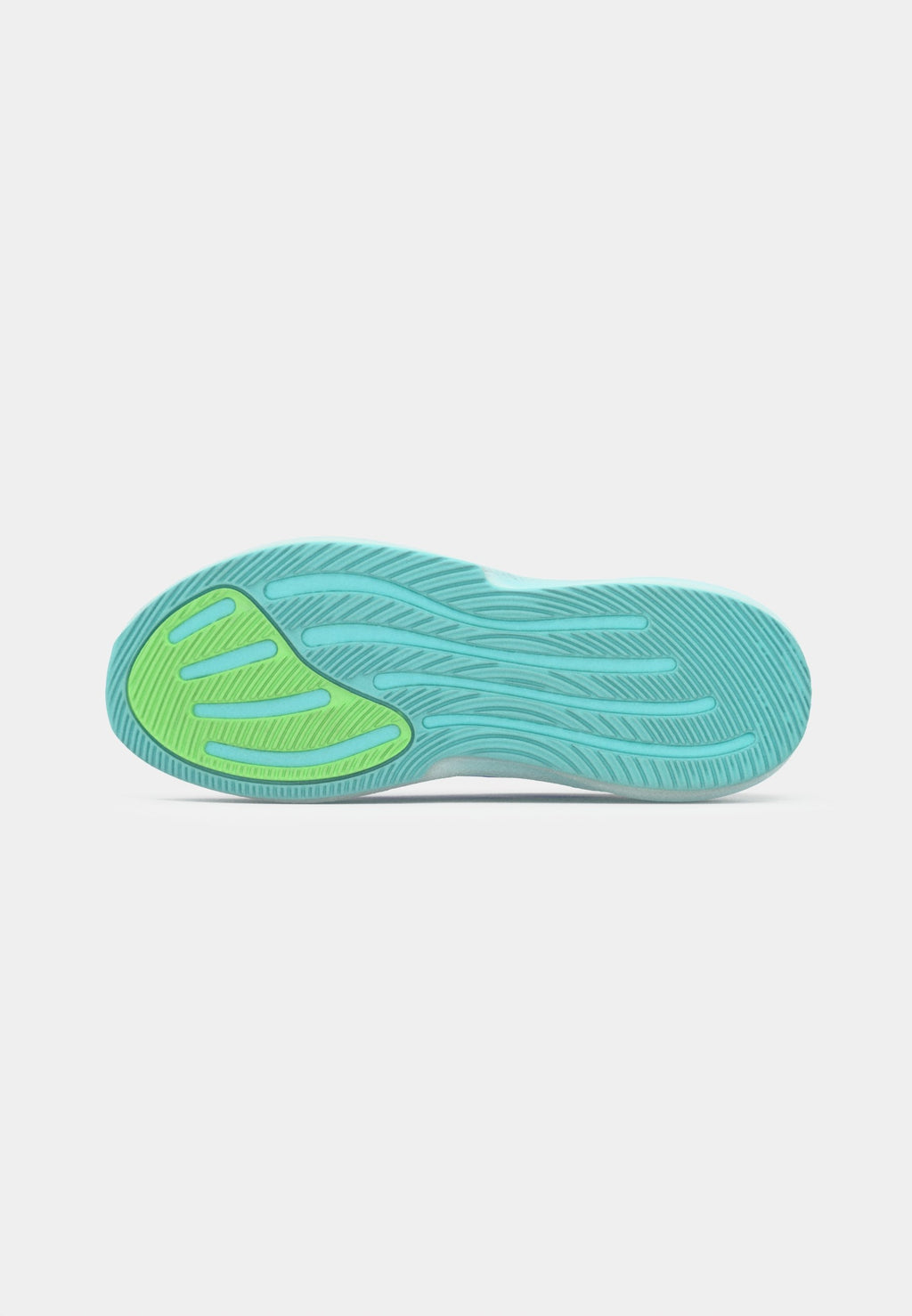 SUPERNOVA GLIDE M - Road running shoes - footwear white/blue/lime burst