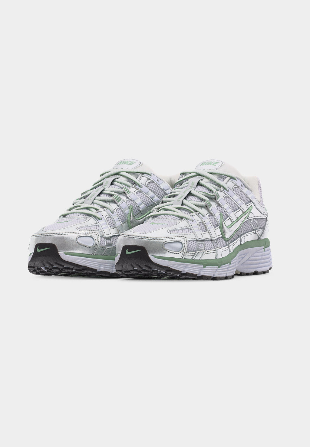 P 6000 - Trainers - metallic silver-coloured/steam/white/black