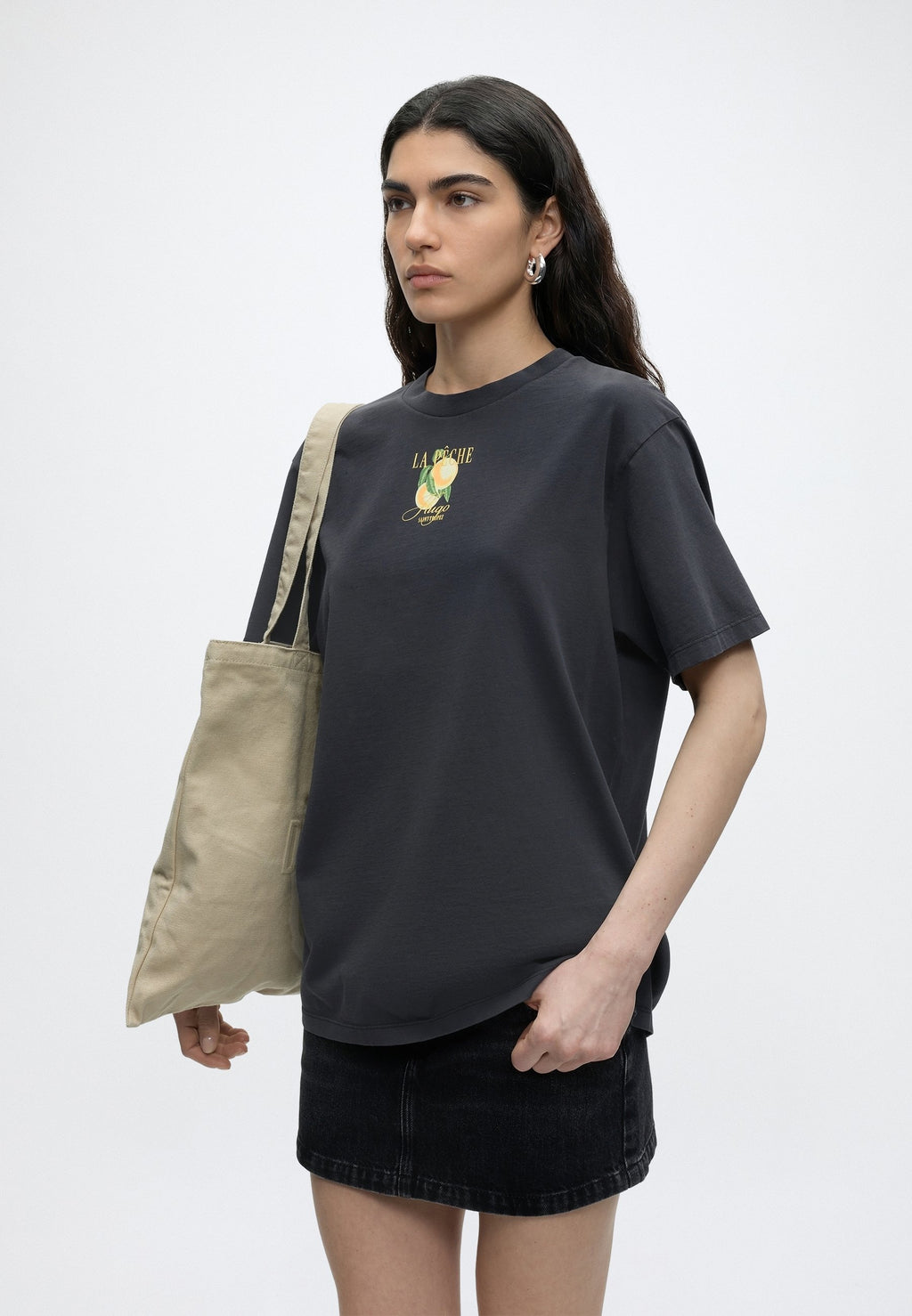 VINTAGE  - Print T-shirt - black
