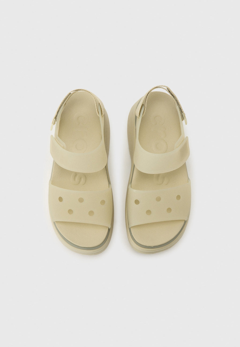 SOHO FROSTED - Platform sandals - meteor