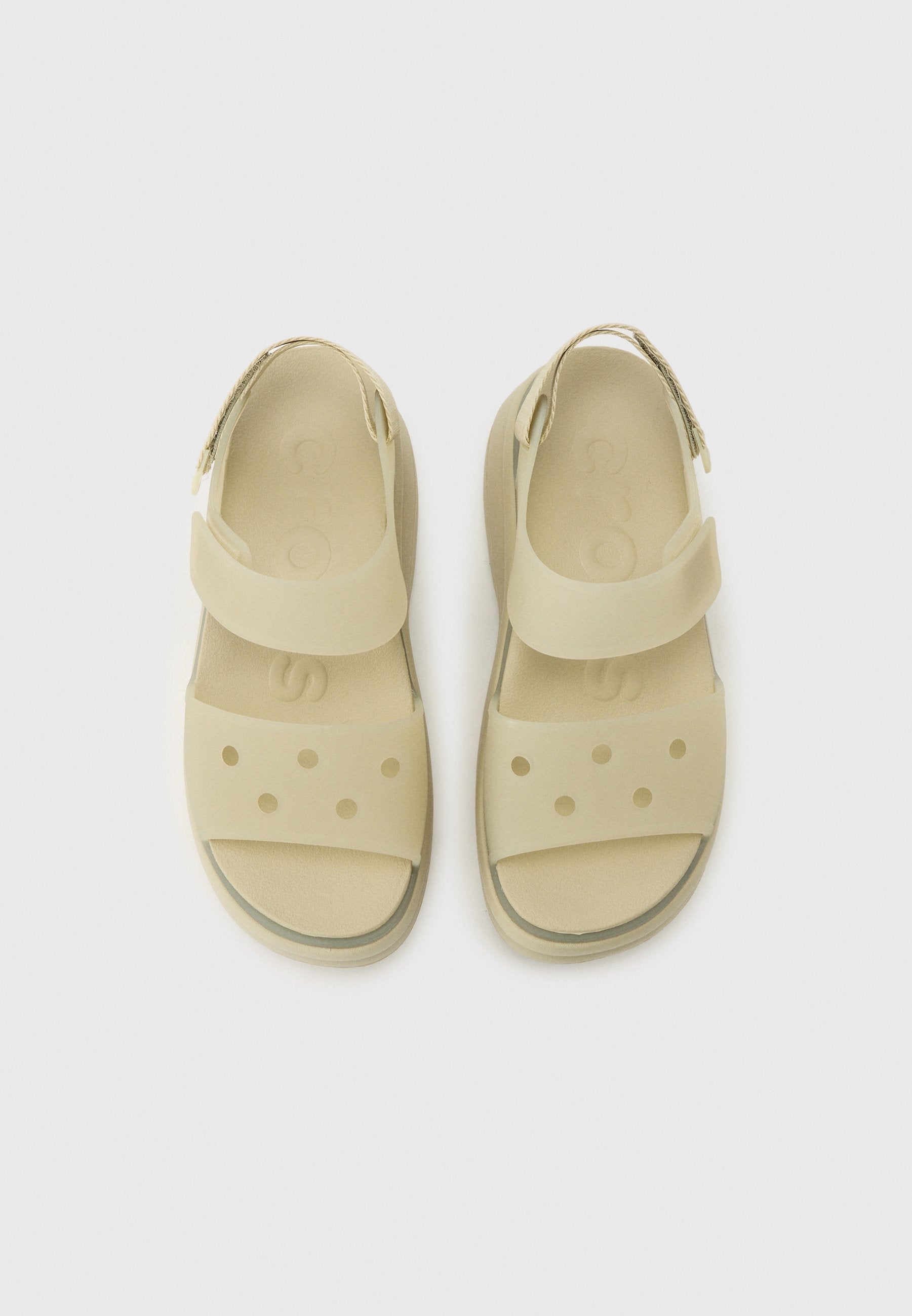 SOHO FROSTED - Platform sandals - meteor