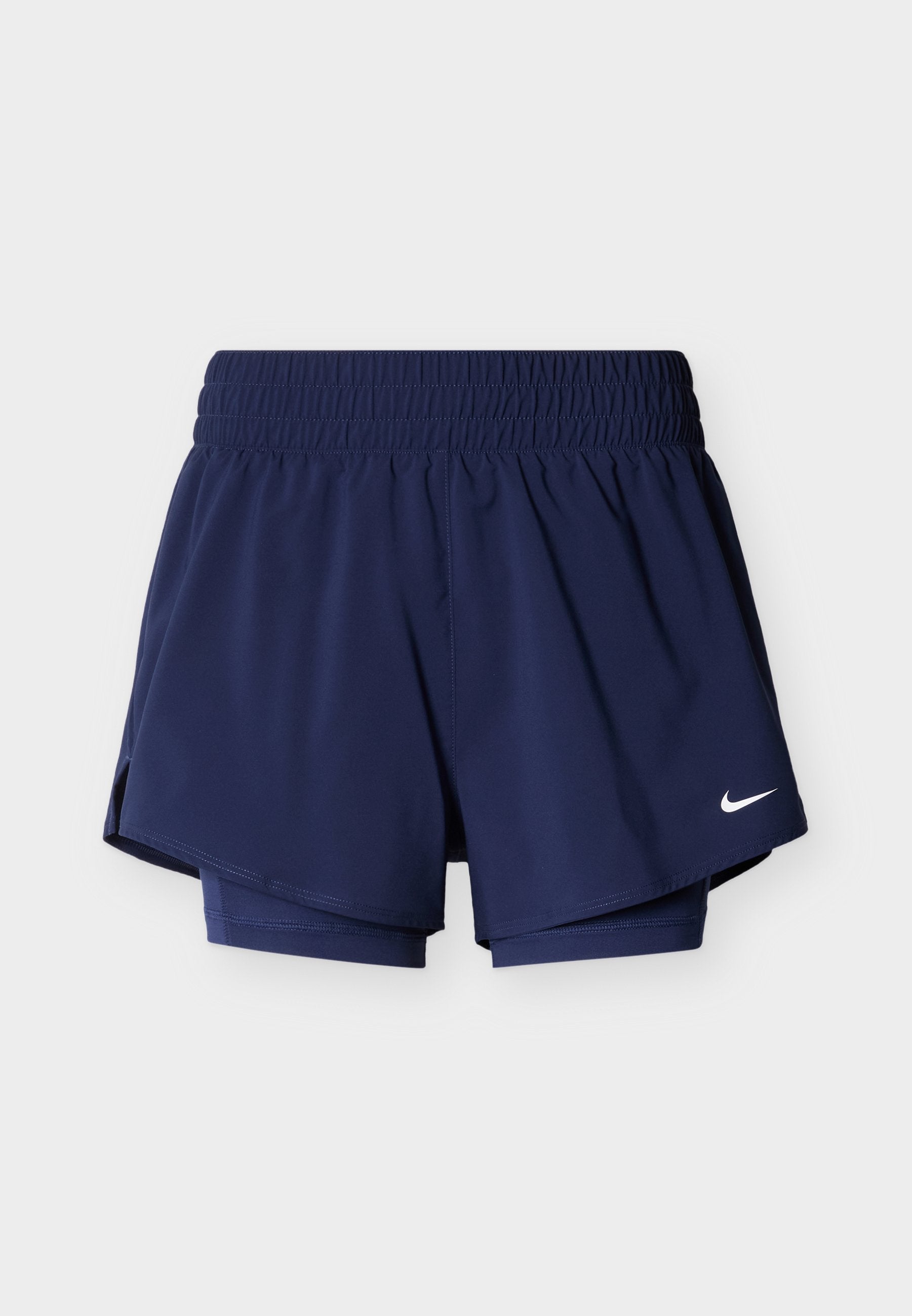 ONE SHORT - 2-in-1 shorts - midnight navy/white
