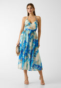 KAT PRINTED SL MIDI DRESS - Robe de jour - ethereal butterflies