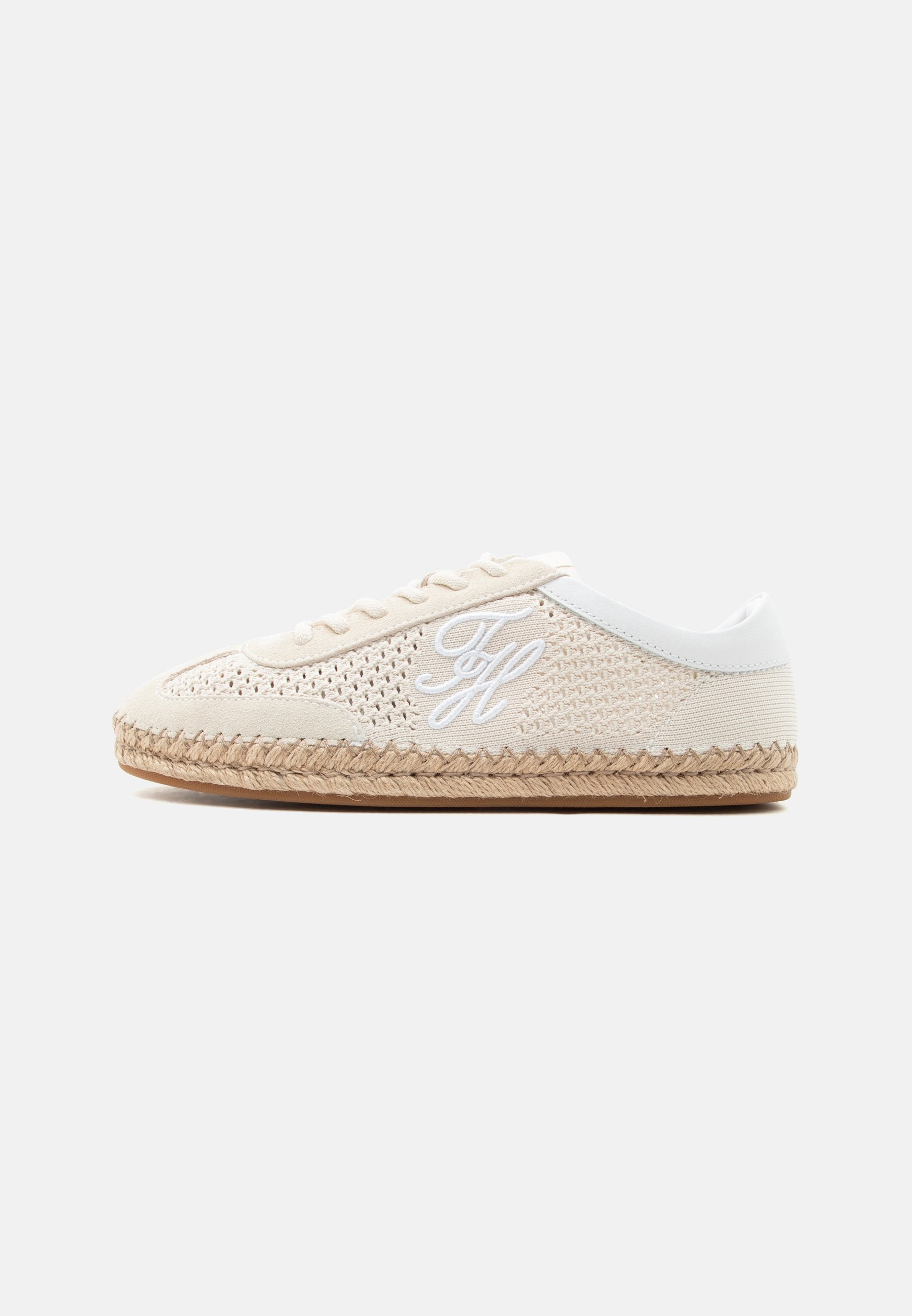 TH HERITAGE HALATLI SNEAKER - Espadril - açık krem