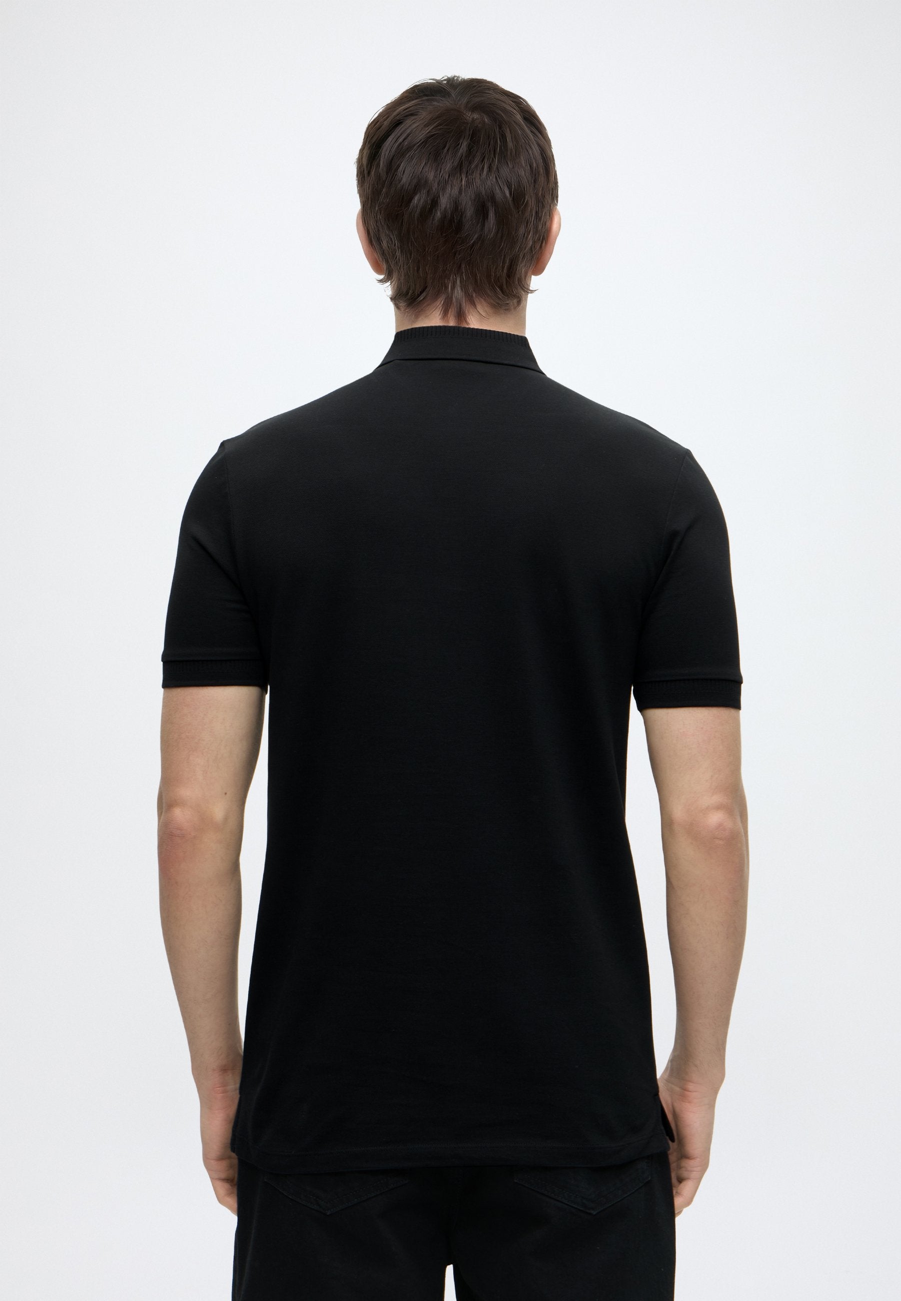 DERESO - Polo shirt - black