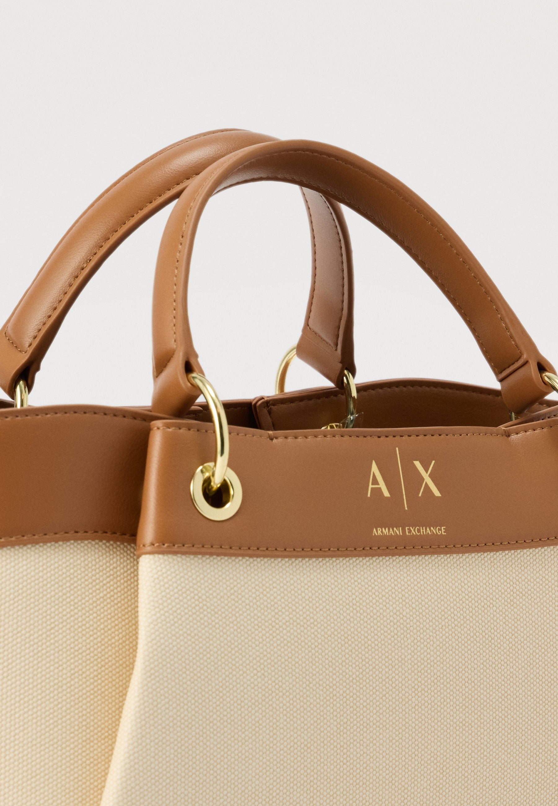 WAVE SHOPPING - Handbag - natural/saline clay