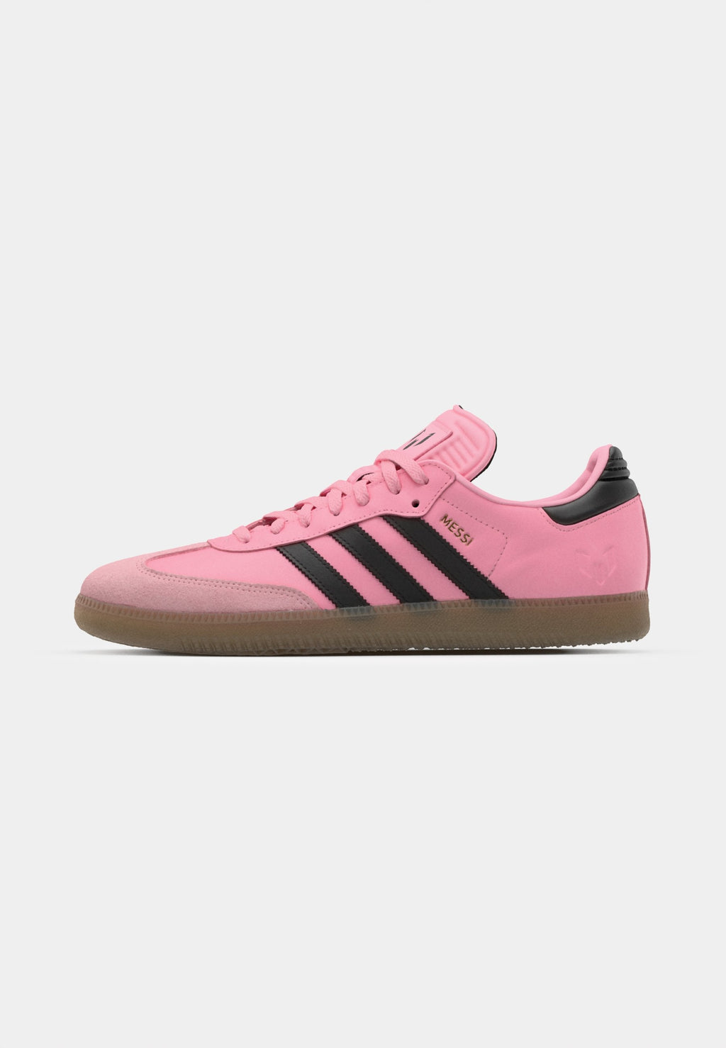 Chaussures de football en salle – rose clair/noir