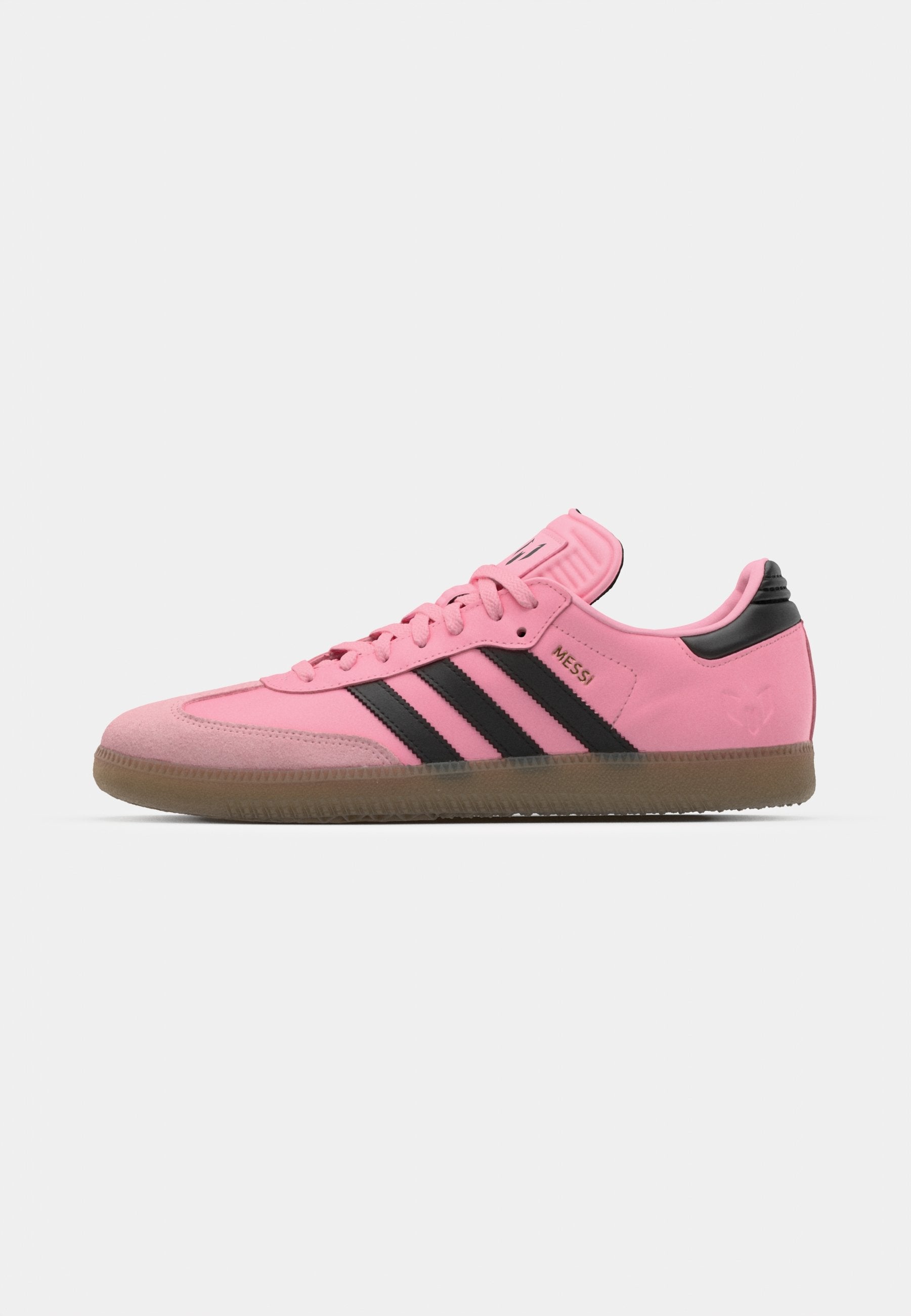 Chaussures de football en salle – rose clair/noir