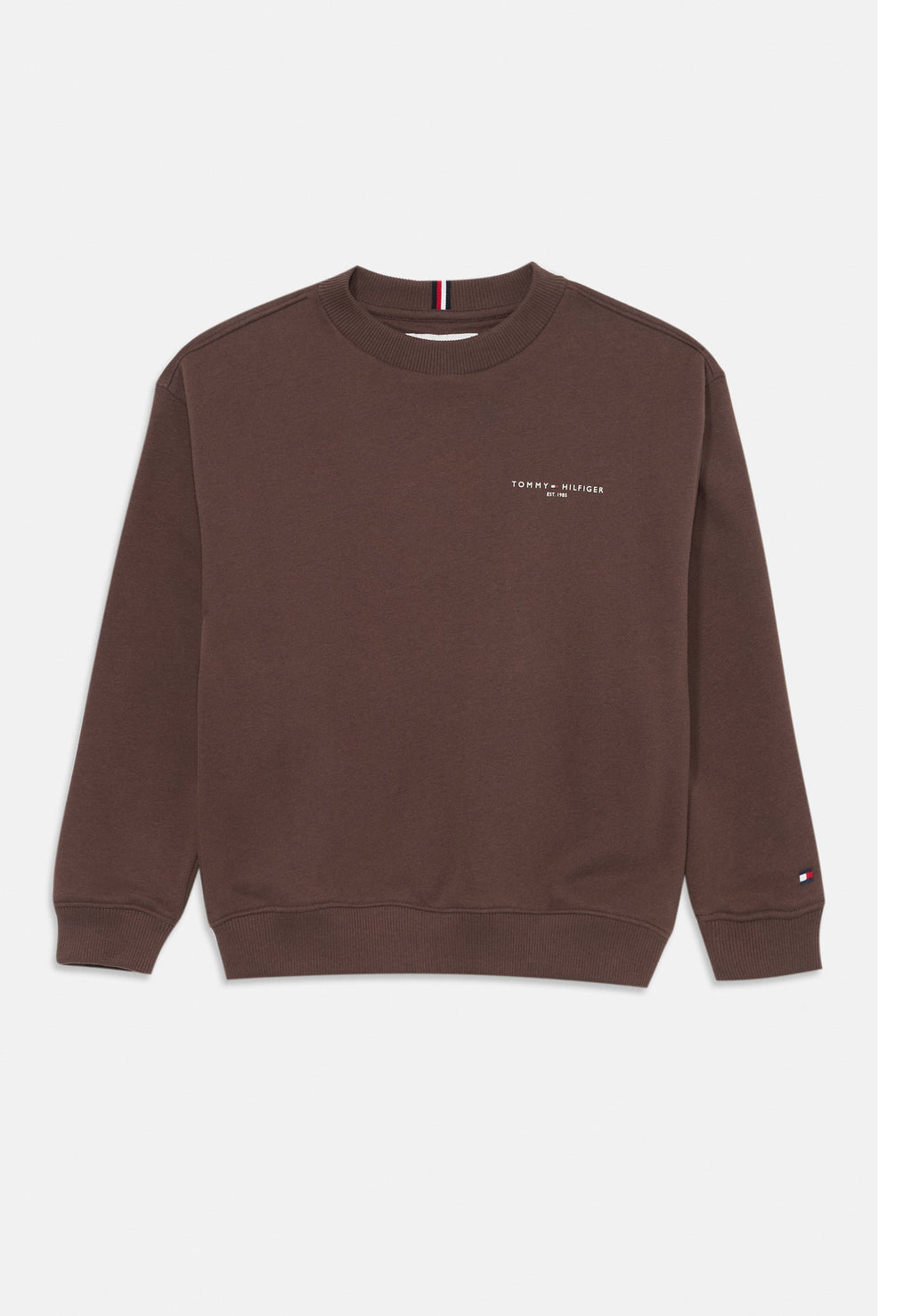 سويت شيرت BRUSHED FLEECE LOGO - سويت شيرت - جوز أسود