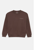 سويت شيرت BRUSHED FLEECE LOGO - سويت شيرت - جوز أسود
