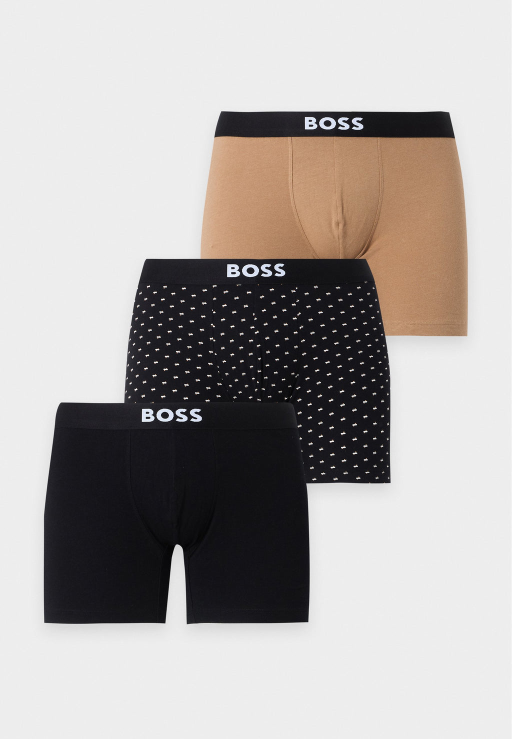 ONE 3 PACK - Boxer briefs - open beige