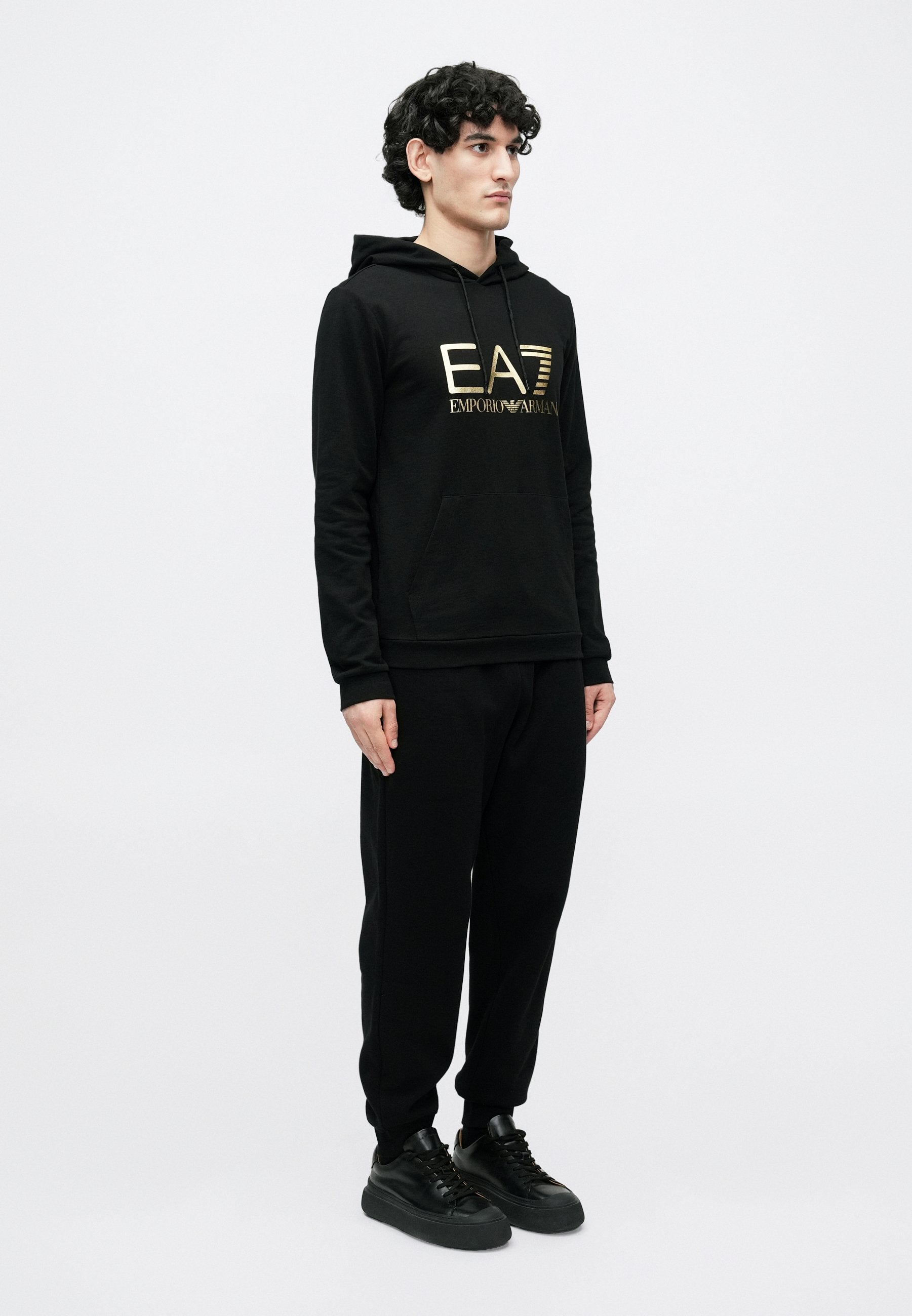 TRAIN CORE BIG LOGO UNISEX - Hoodie - black