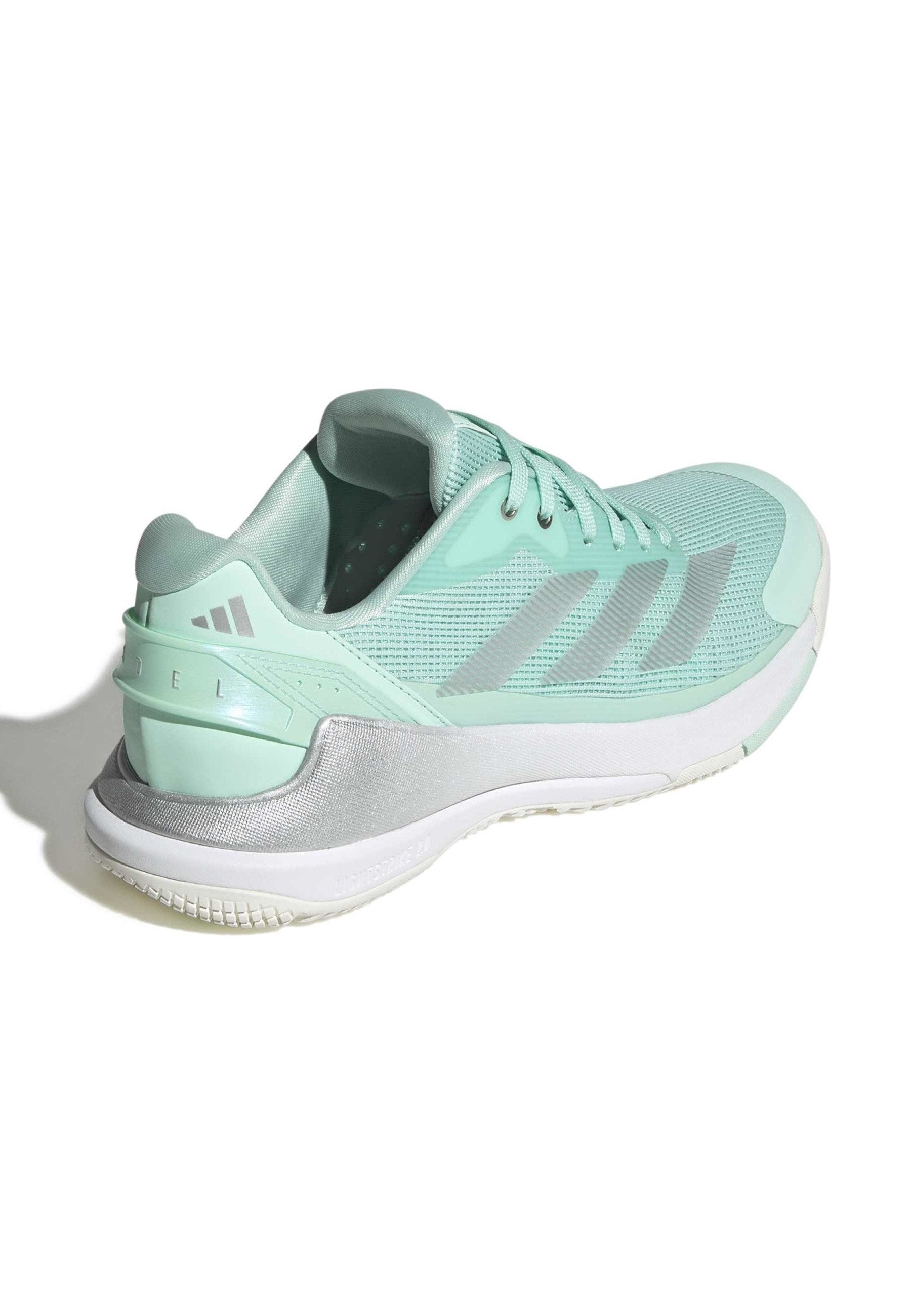 CRAZYQUICK LIGHTSTRIKE PADEL - Padel shoes - clear mint silver met ftwr white