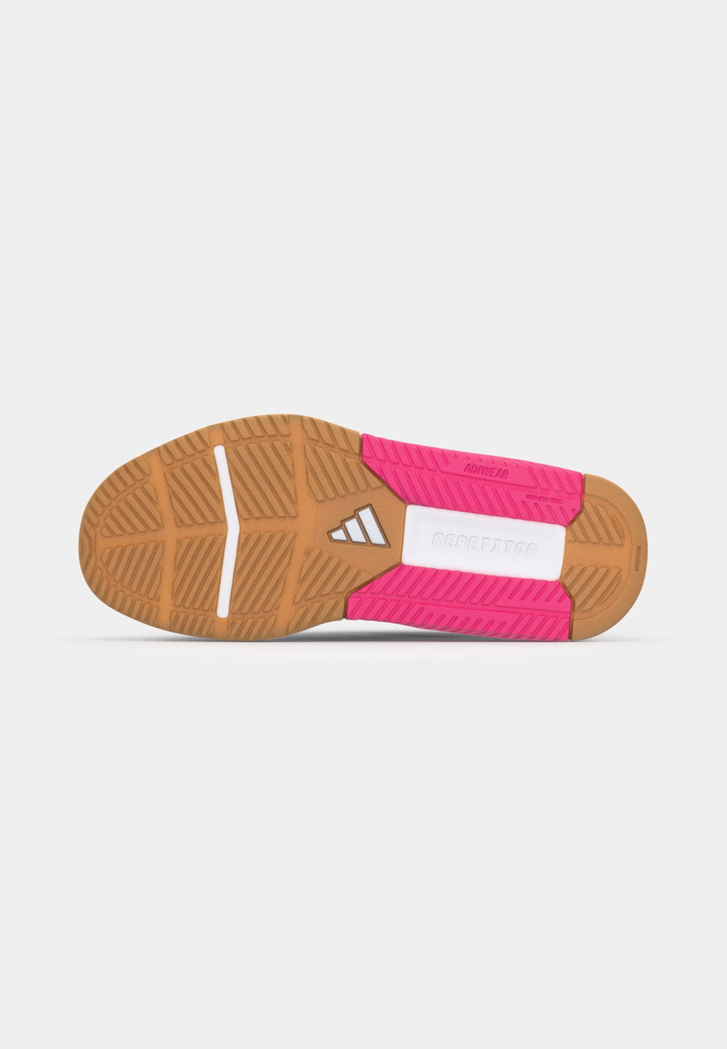 DS BASE - Training shoe - footwear white/grey five/shock pink