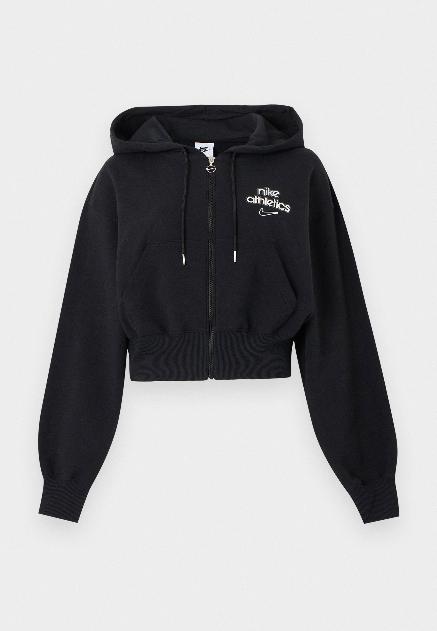 Zip-up sweatshirt - black