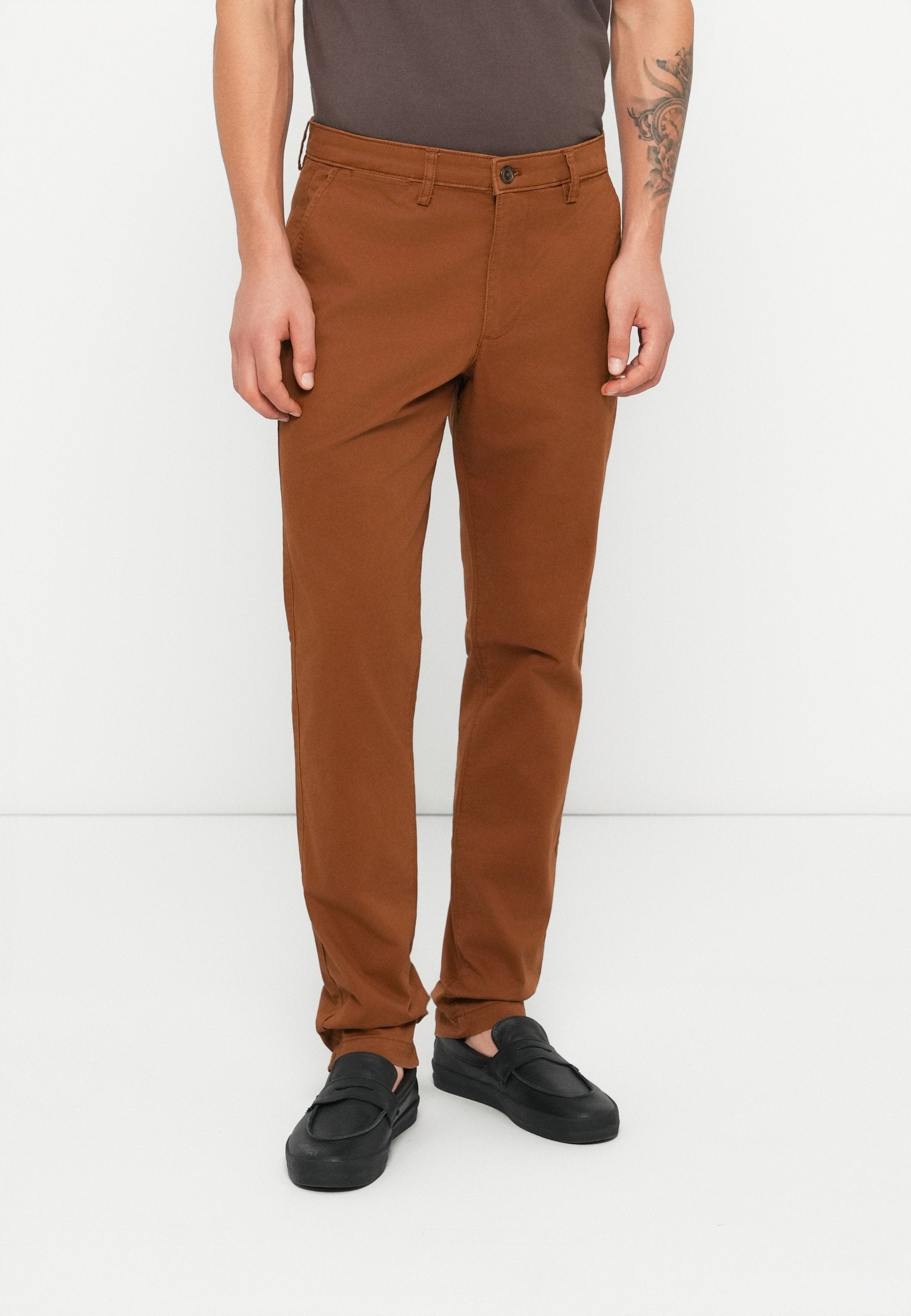 ESSENTIAL SLIM FIT - Chinos - rich ginger