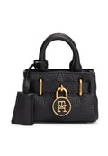 THE AMERICAN ICON LEATHER CHAIN BAG - Handbag - black