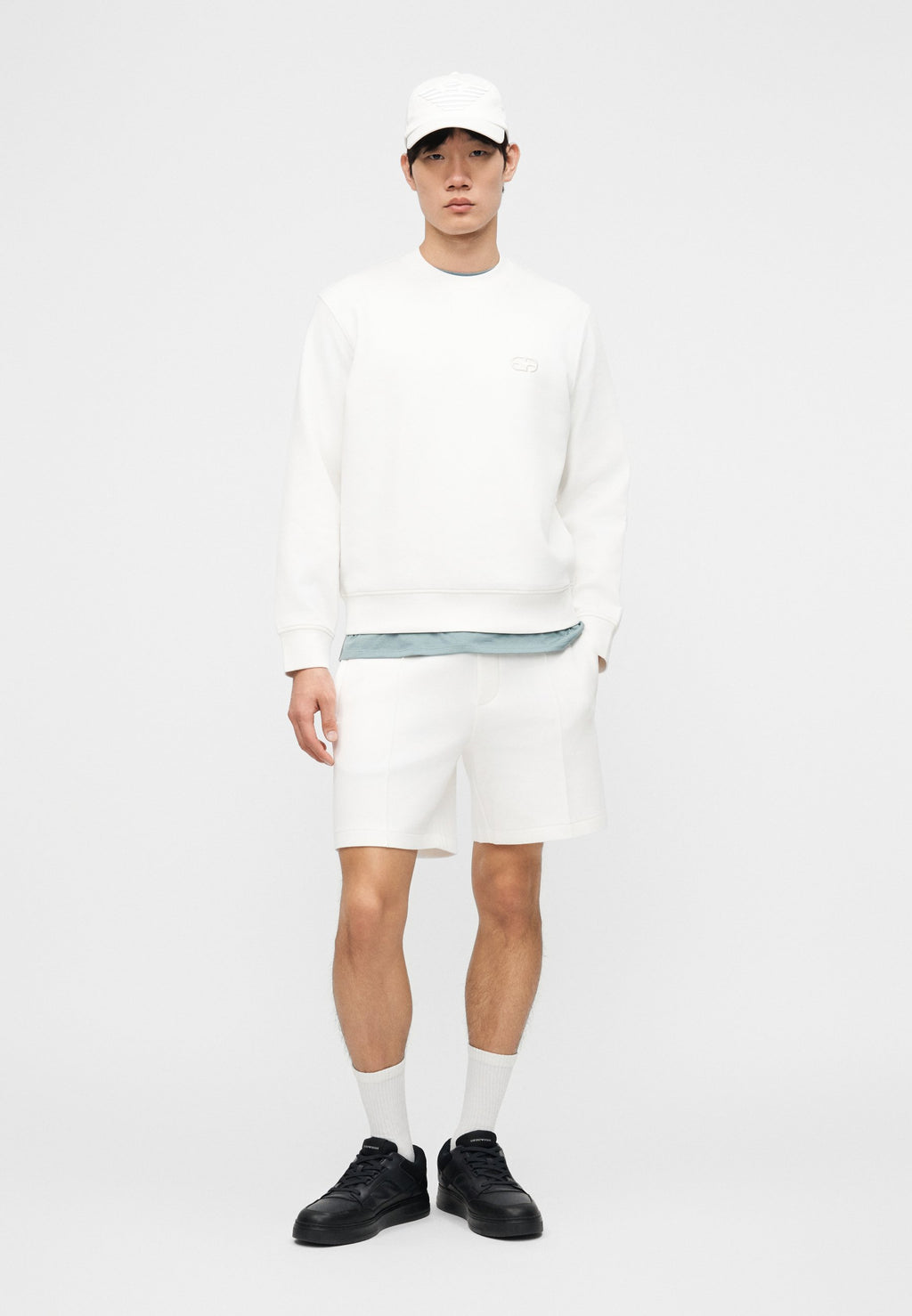 Sweatshirt - snow white