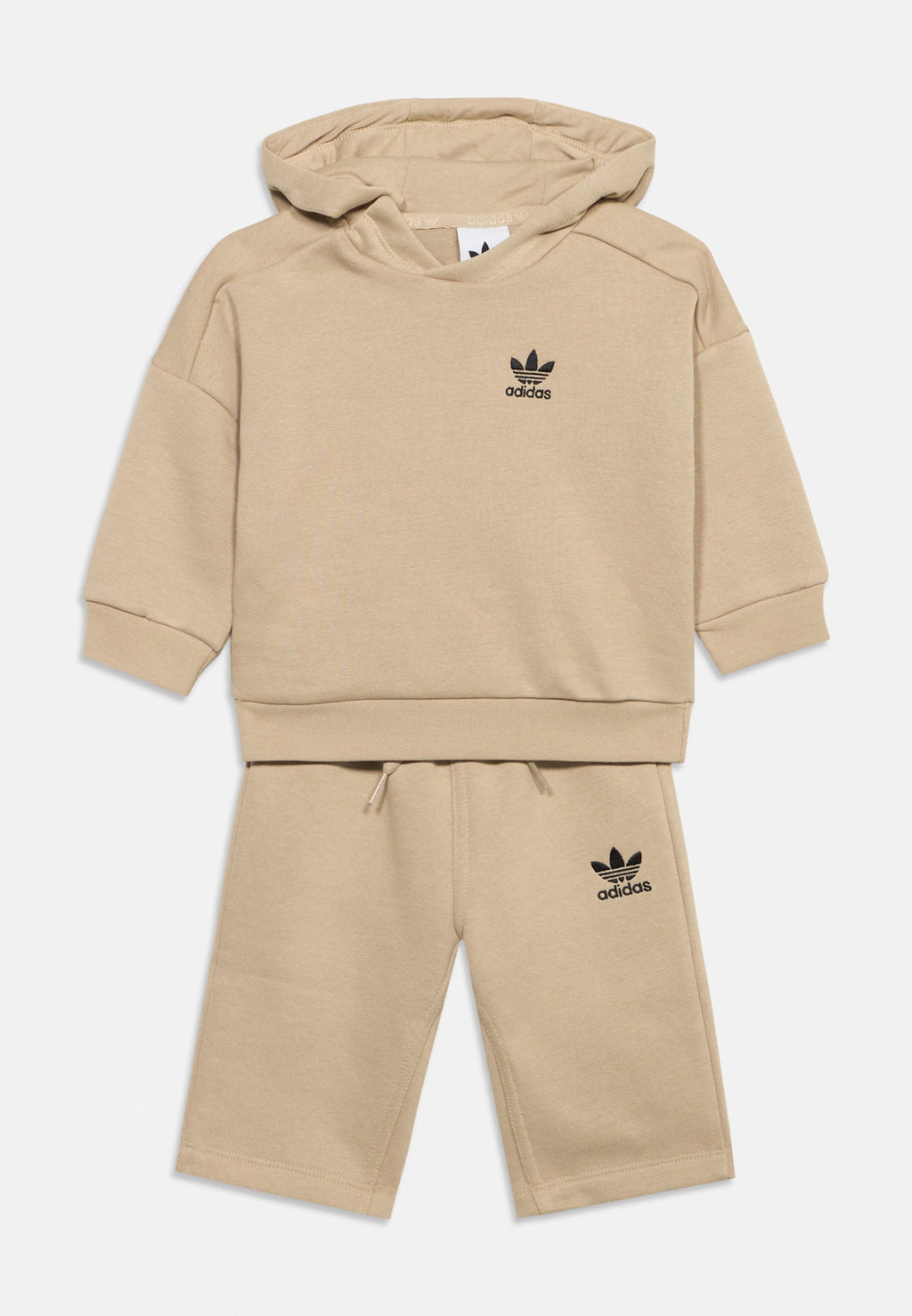 OVERSIZED HOODIE OPEN HEM PANT INFANT UNISEX SET - Hoodie - stone khaki