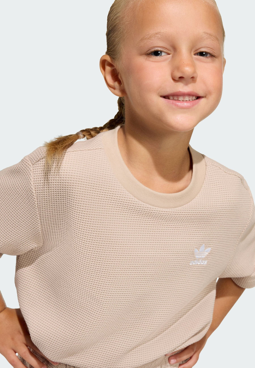 BOL KESİM ÇOCUK UNISEX TAKIM - Basic Tişört - taş haki