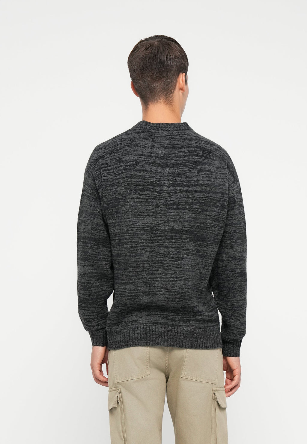 Knitted Plain Knitted - Jumper - castlerock