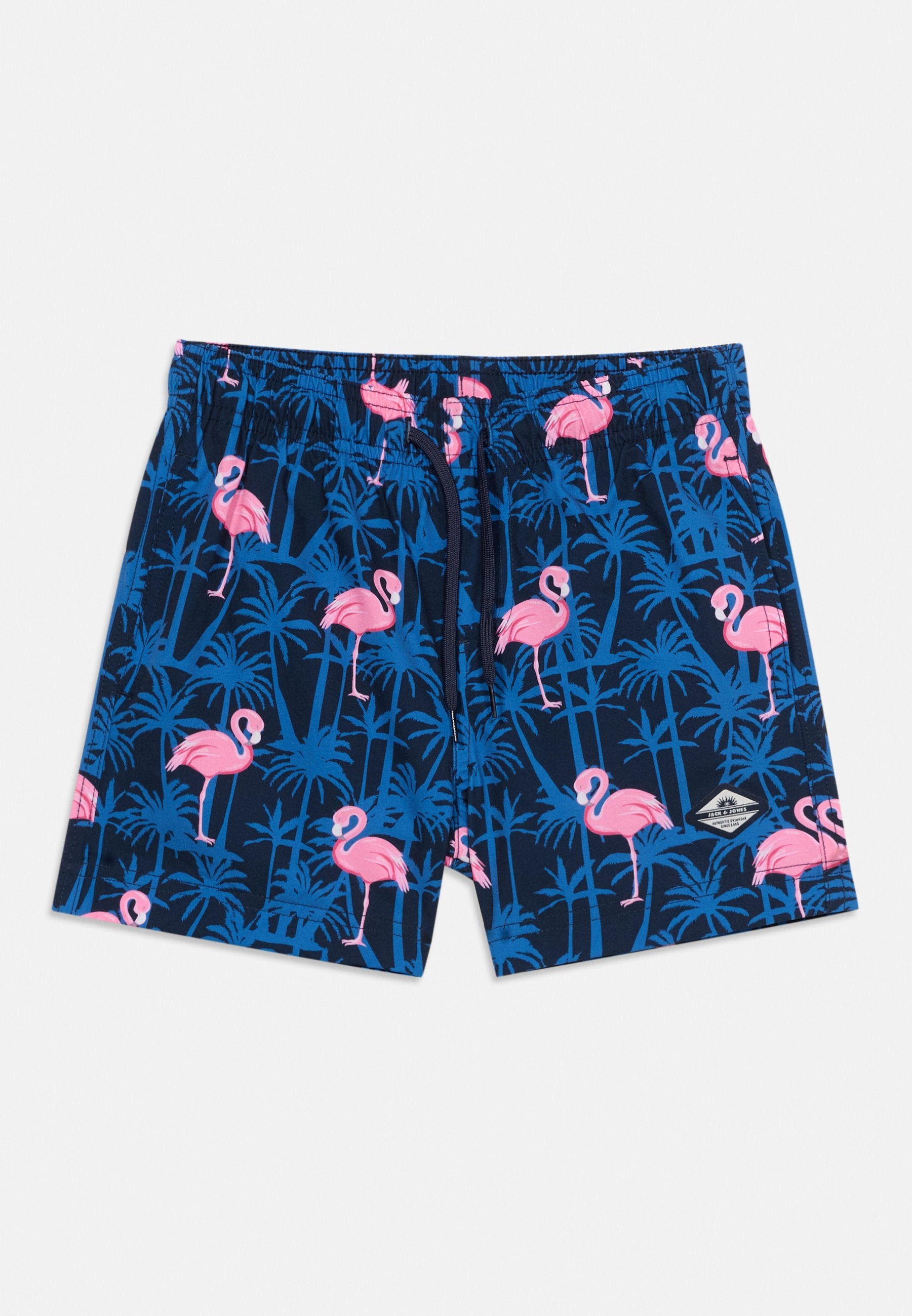 JPSTMAUI VIBES NOVELTY SWIM - Swimming shorts - navy blazer