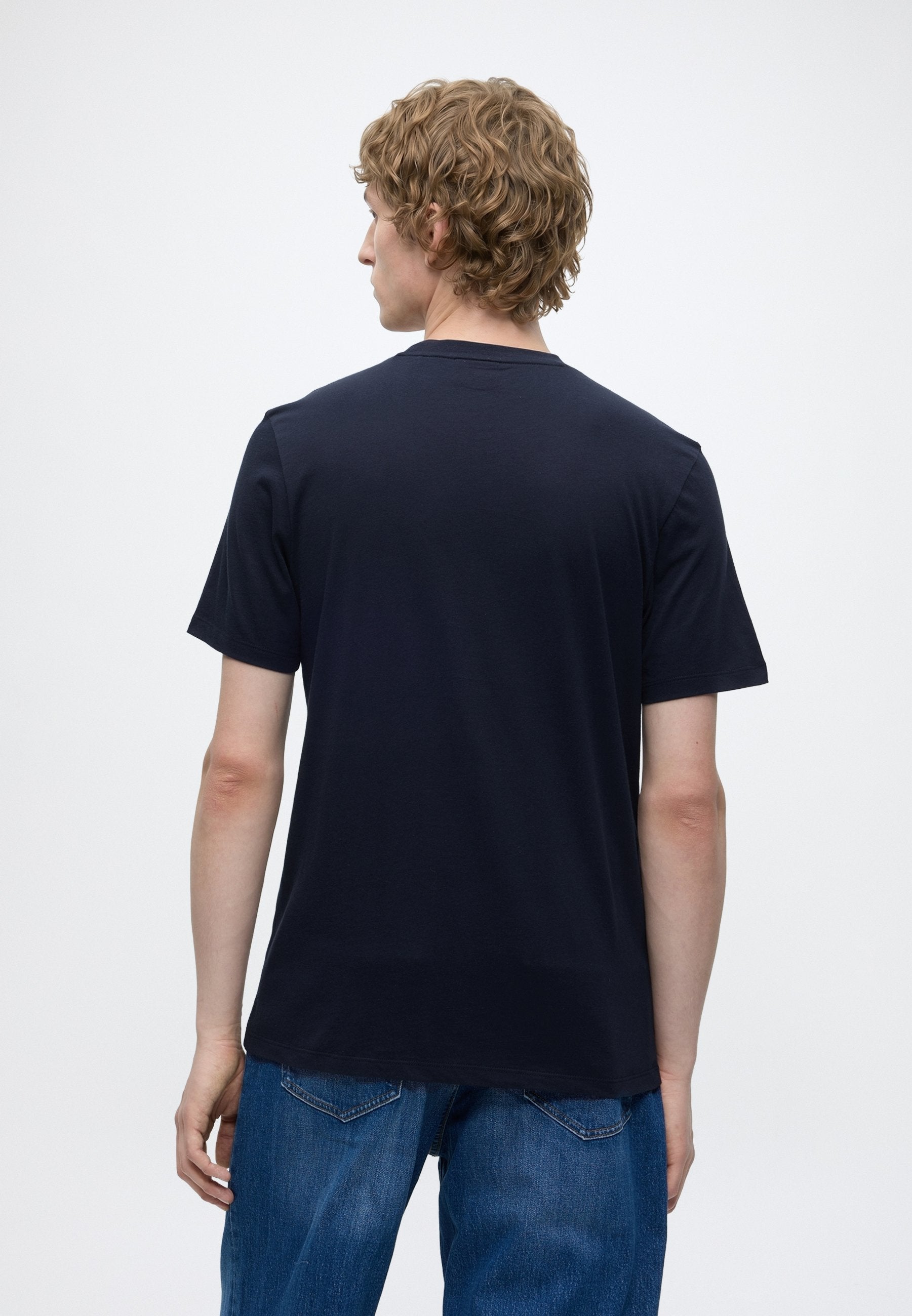 DULIVIO - Print T-shirt - dark blue
