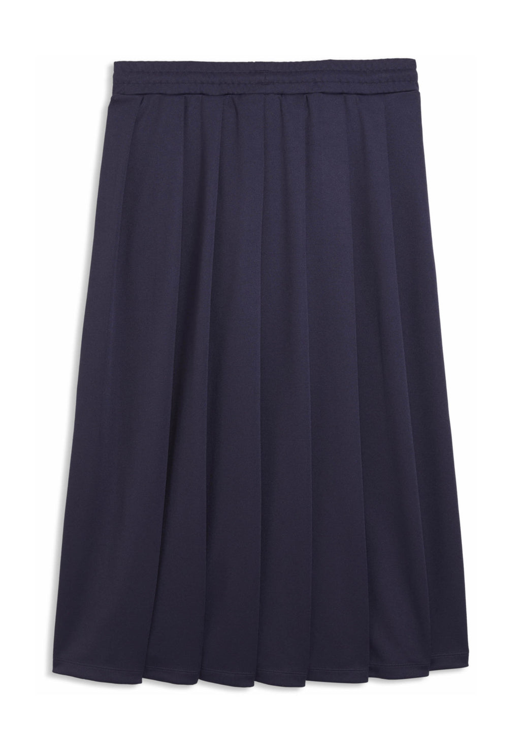 MIDI PLEATED SKIRT - A-line skirt - deep plum