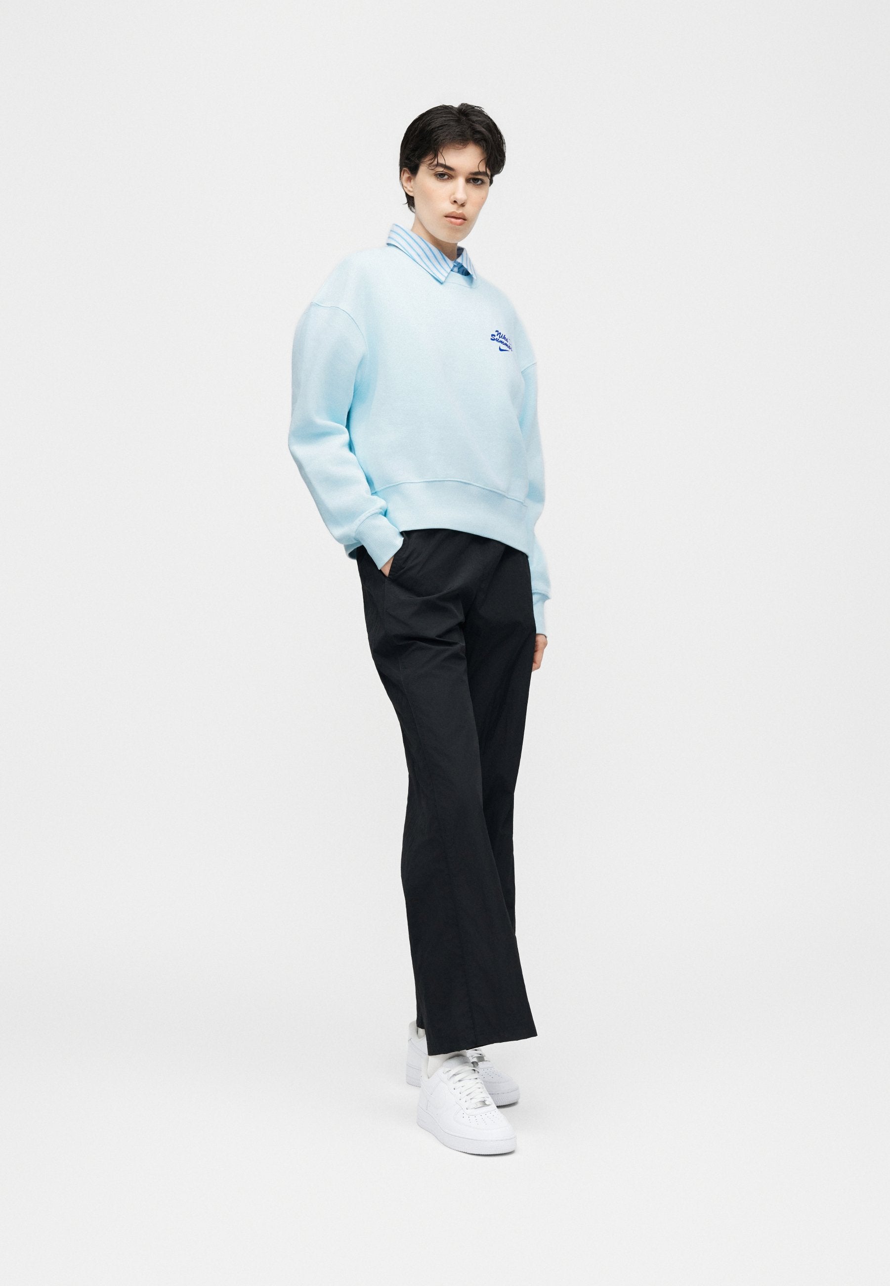 CREW - Sweatshirt - glacier blue