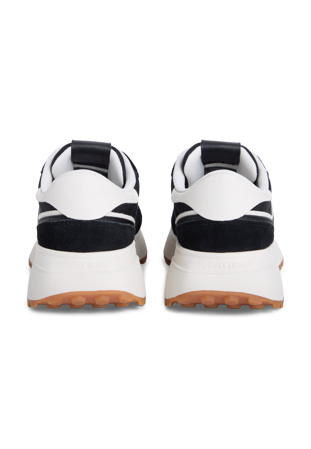 SUEDE CLEAT MIXED TEXTURE TRAINERS - Trainers - black