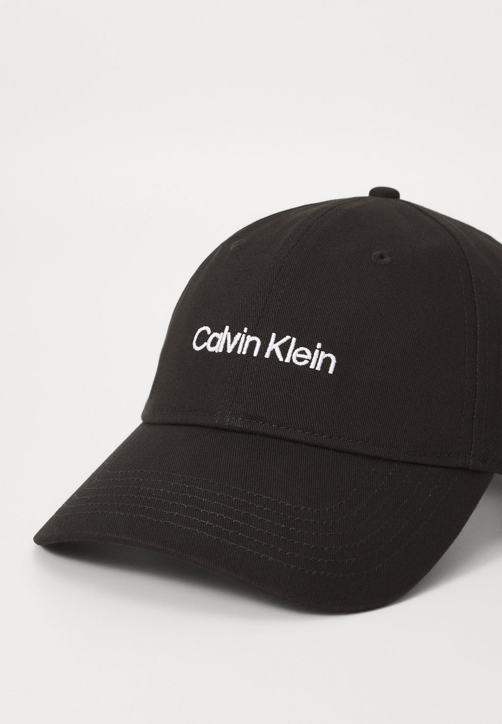 LOGO EMBROIDERY BASEBALL - Cap - black/bright white