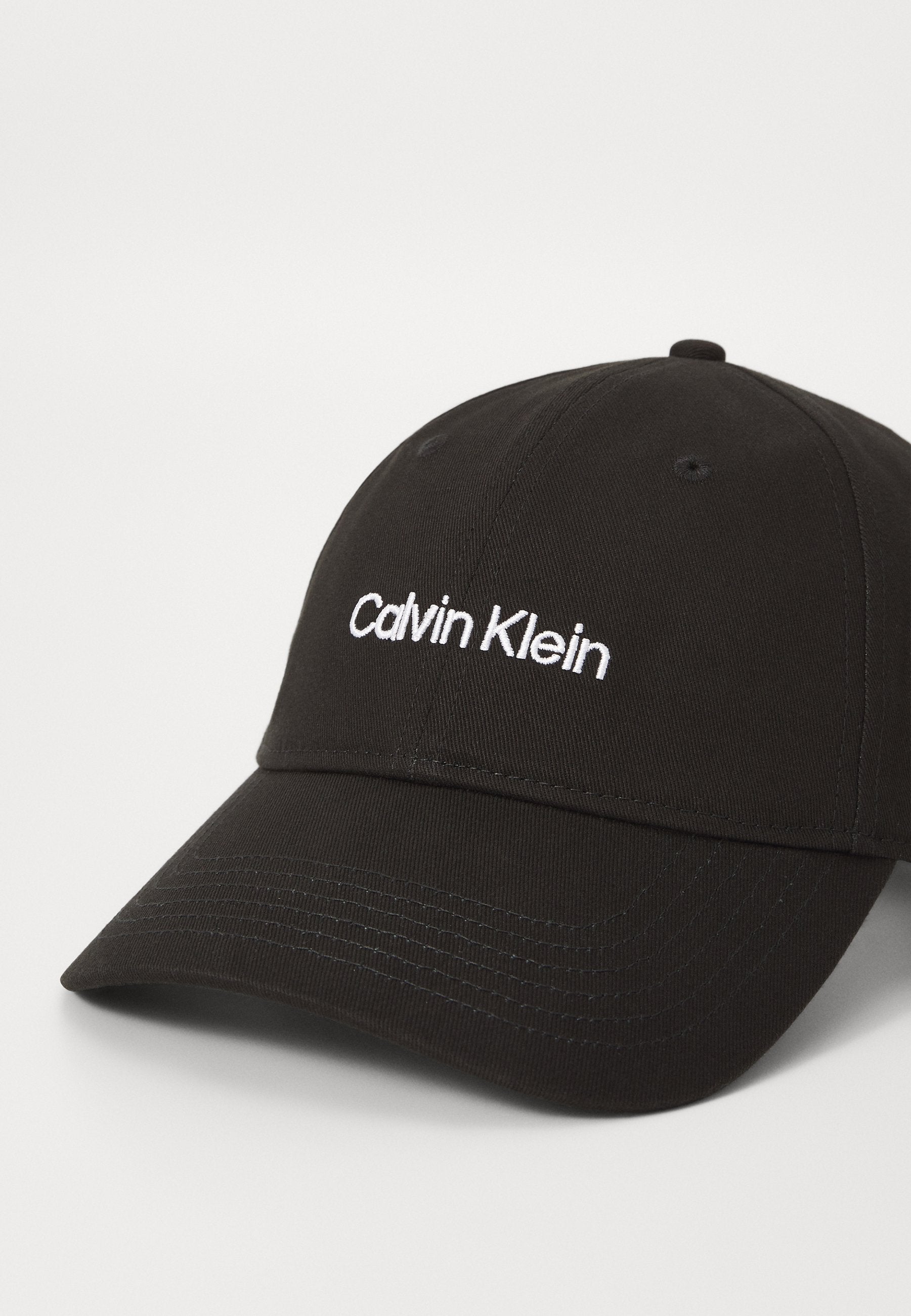 LOGO EMBROIDERY BASEBALL - Cap - black/bright white
