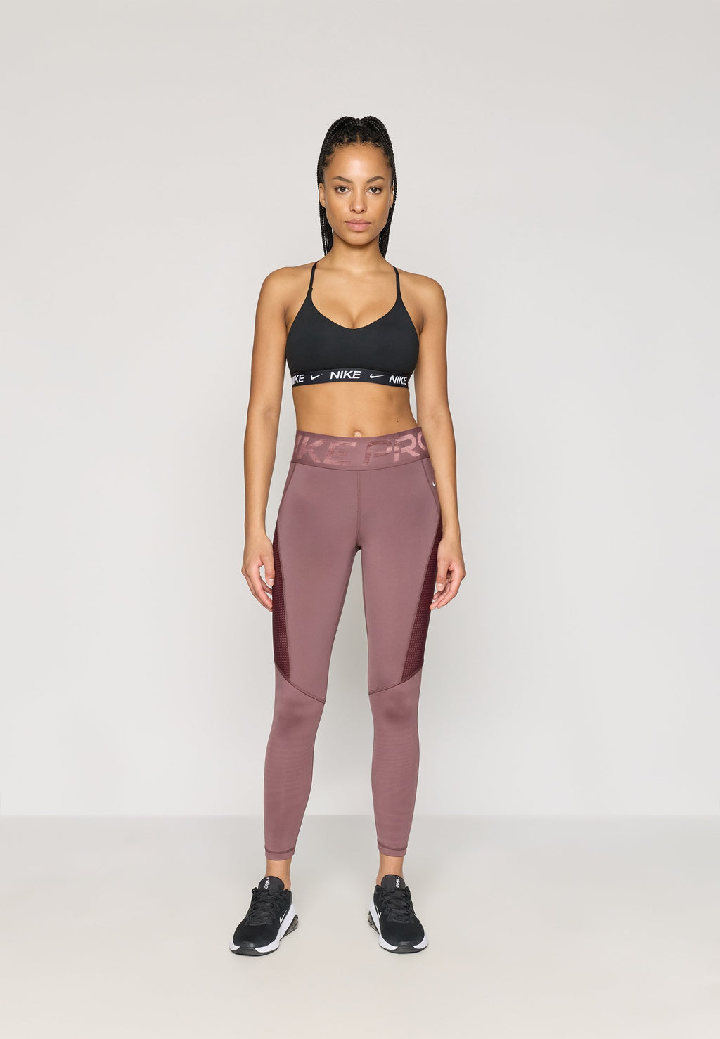 SCULPT TIGHT - Leggings - tattoo/burgundy crush/white