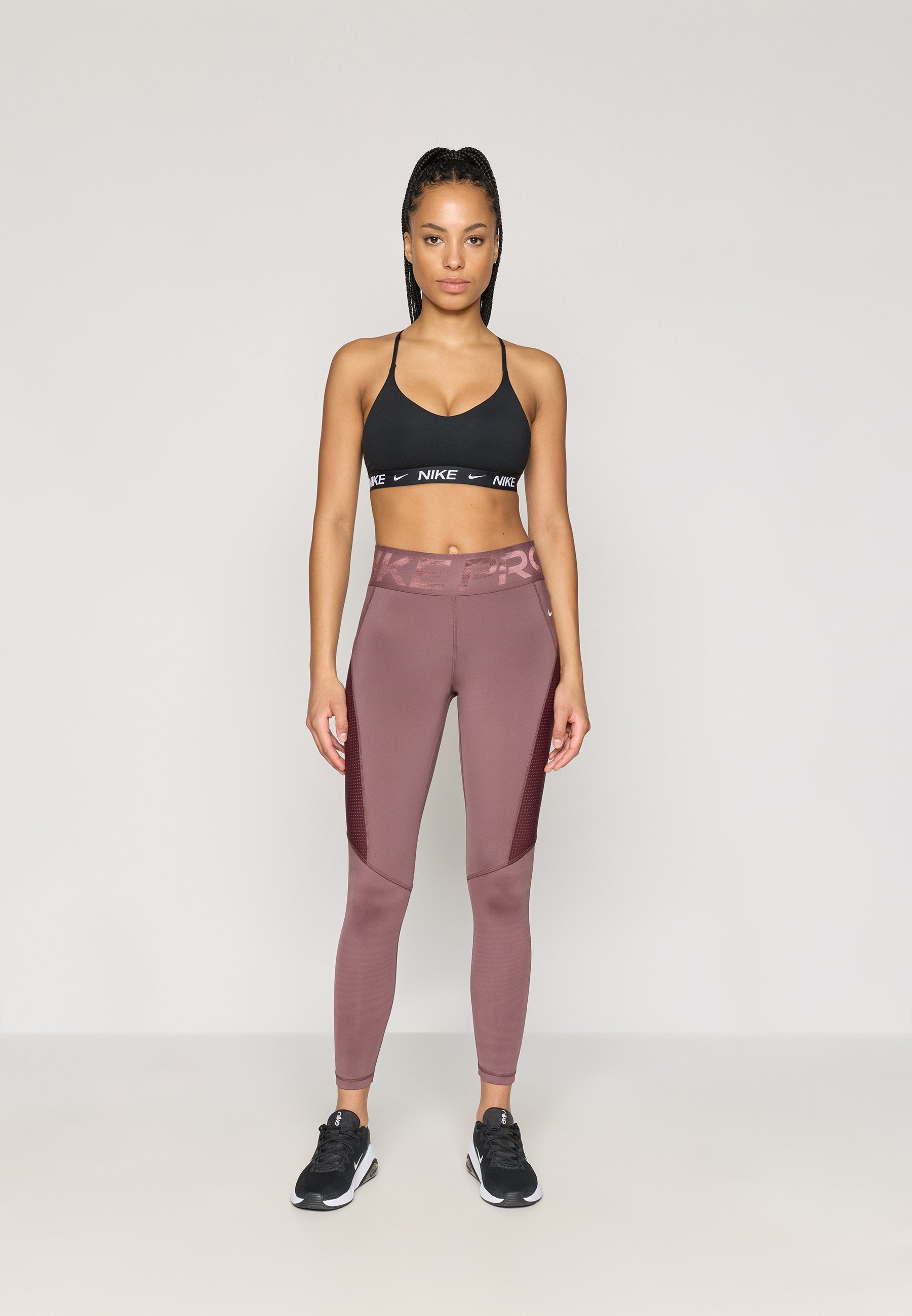 SCULPT TIGHT - Leggings - tattoo/burgundy crush/white