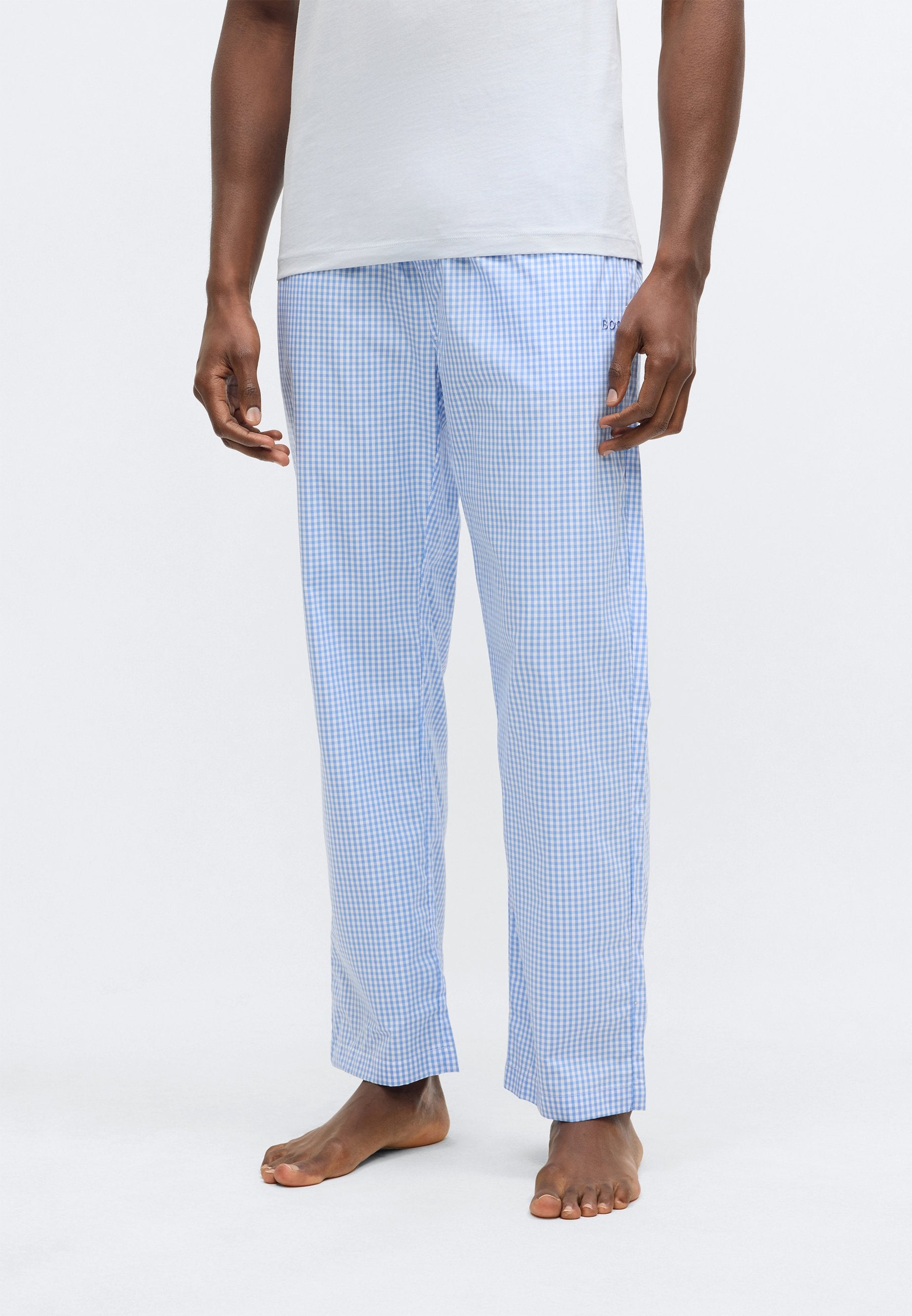 PANTS - Pyjama bottoms - light blue